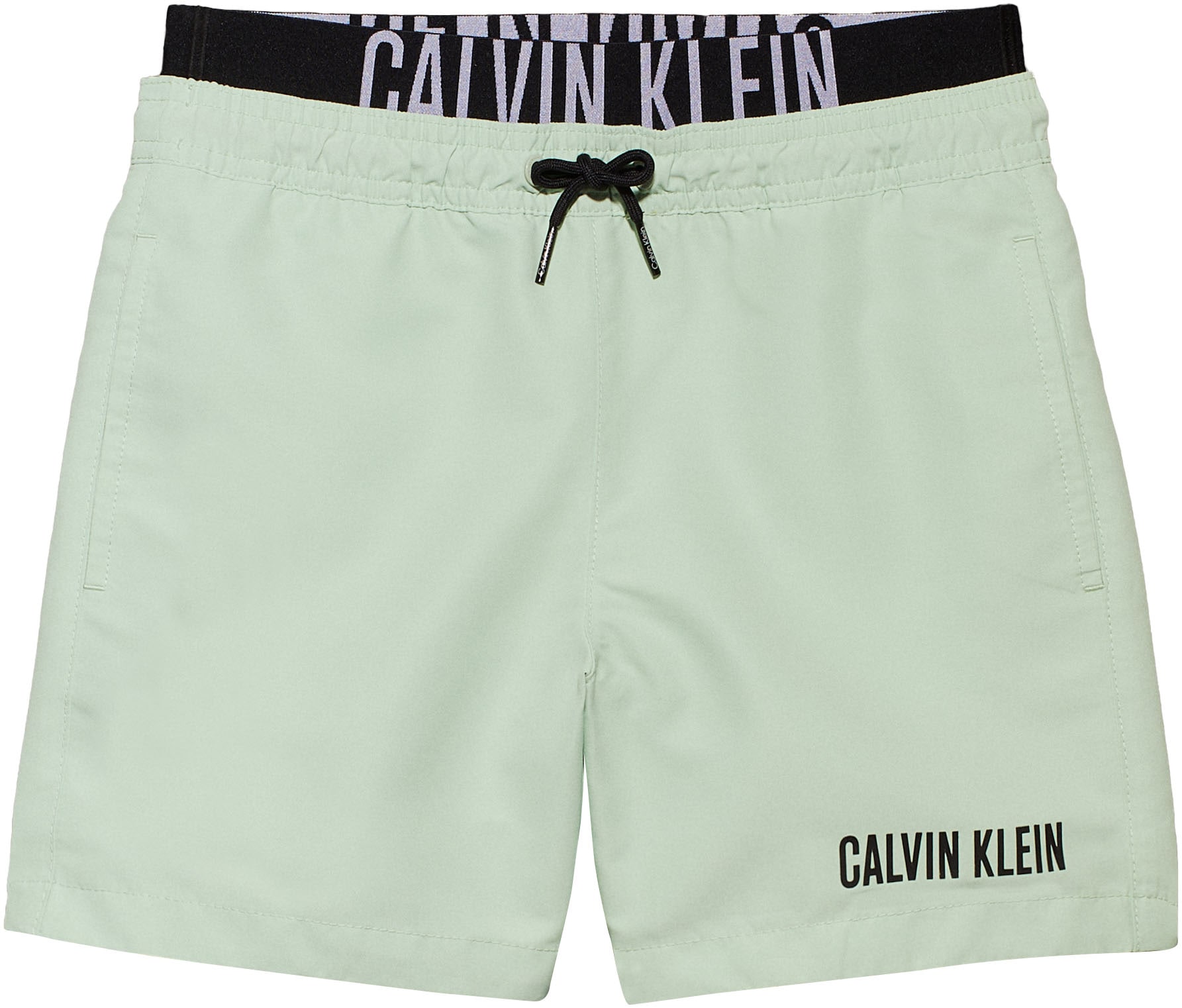 Calvin Klein Swimwear Badehose »MEDIUM DOUBLE WB«, für Kinder bis 16 Jahre