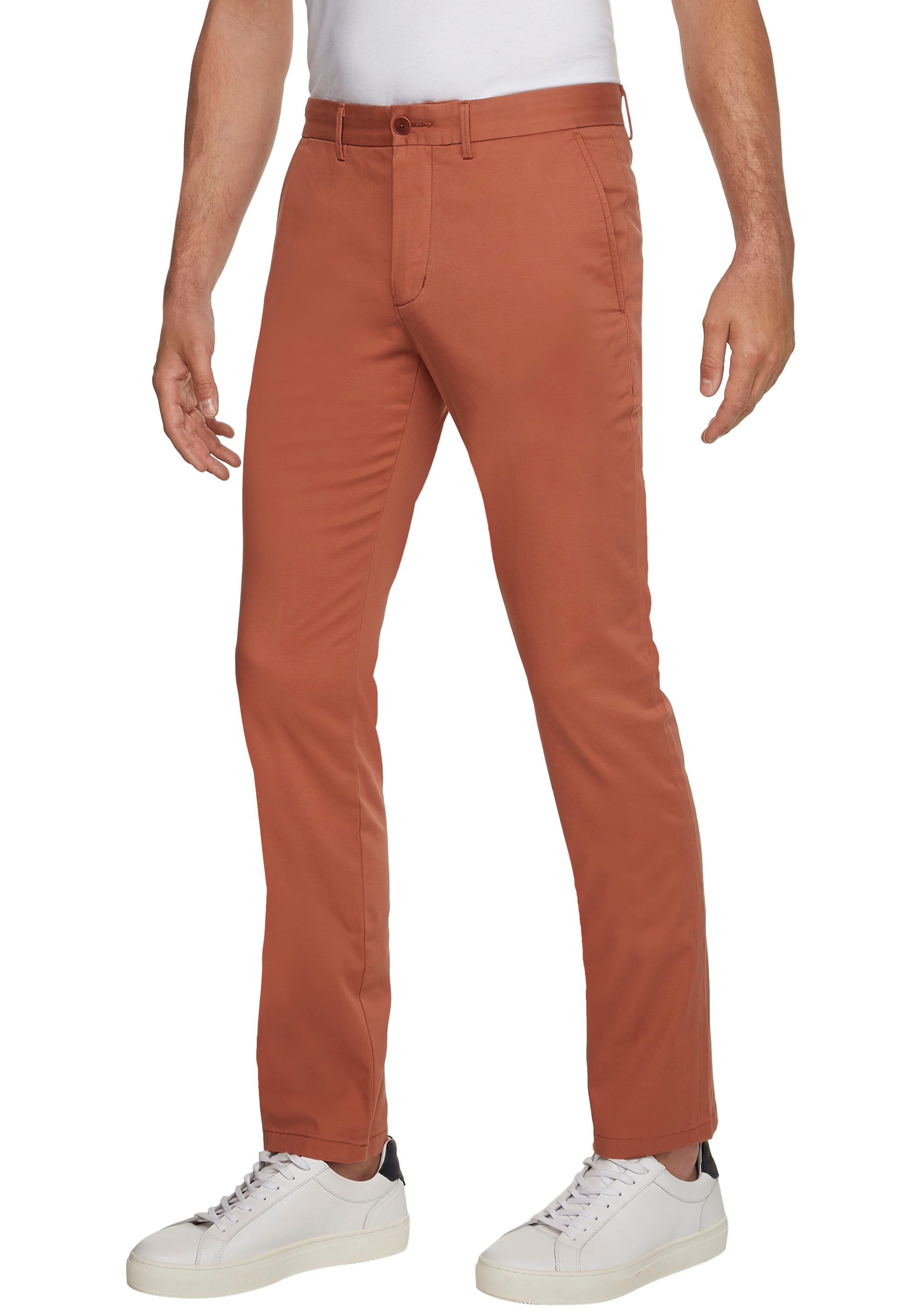 Tommy Hilfiger Chinohose »BLEECKER CHINO 1985 PIMA COTTON«, mit dezenter Labelflag... kaufen