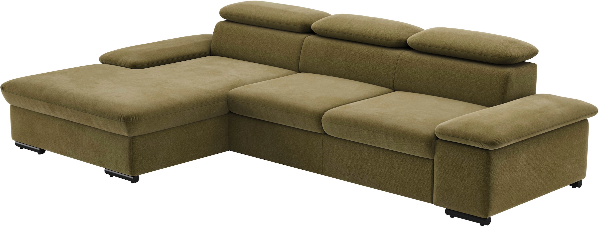 sit&more Ecksofa »Alcudia L-Form«, wahlweise mit Bettfunktion