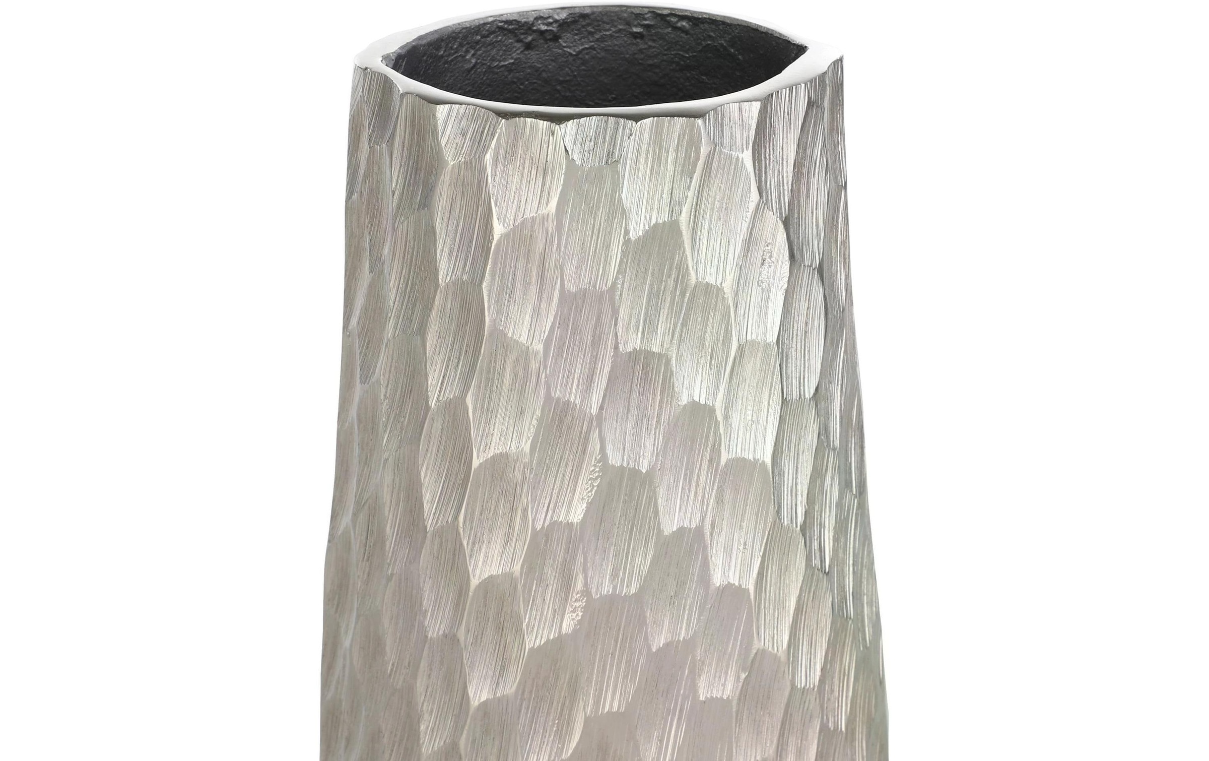 EGLO Dekovase »Vase Nilgaut 40.5 cm, Silberfarben«