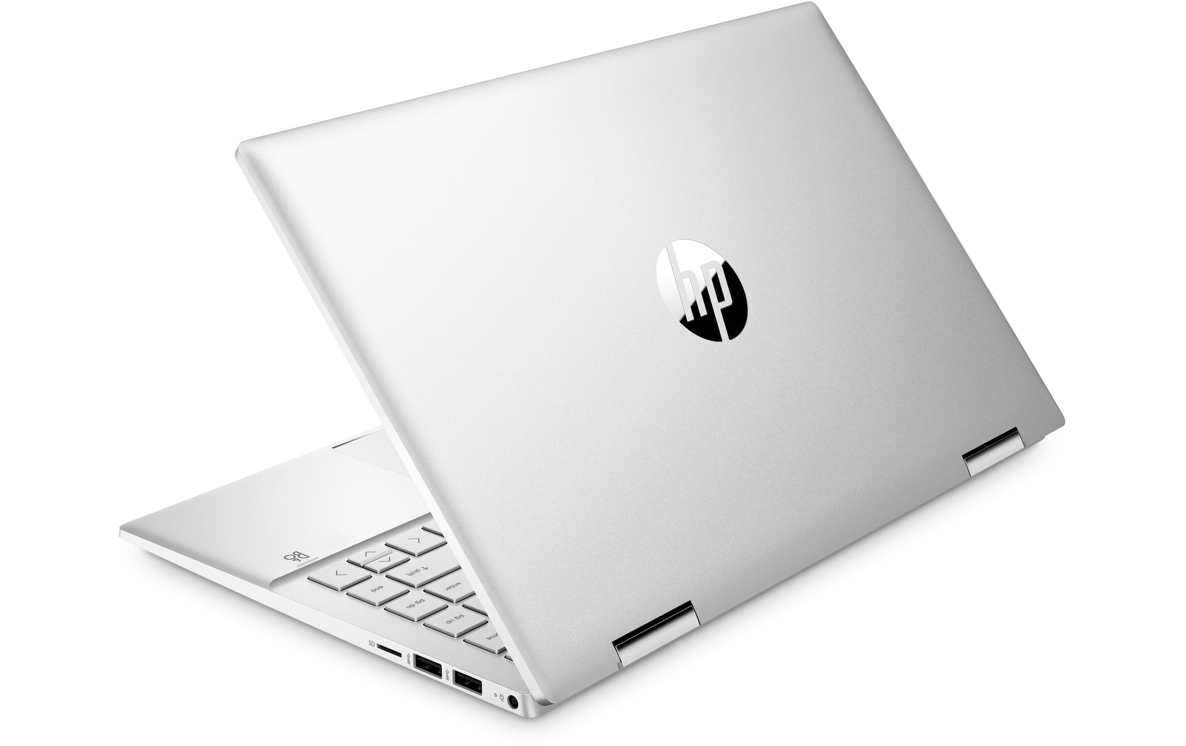 HP Notebook »Pavilion x360 14-dy0708«, 35,56 cm, / 14 Zoll, Intel, Core i5, Iris Xe Graphics, 512 GB SSD