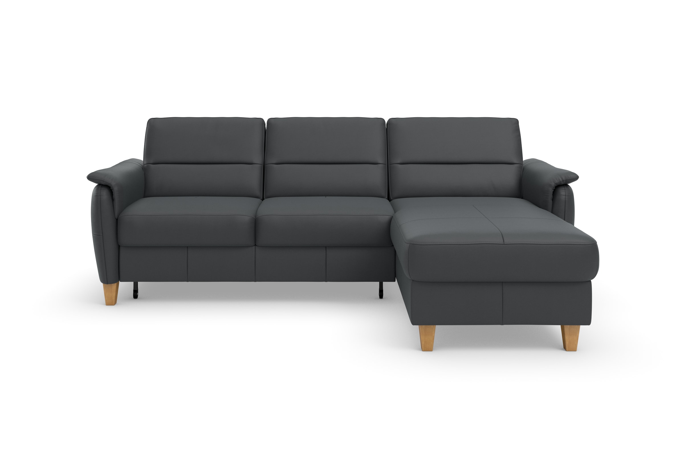 Home affaire Ecksofa "Palmera L-Form, B: 244 cm - OTTO. Verlässliche Qualität." optional Schlaffunktion & Bettkasten, Federkern