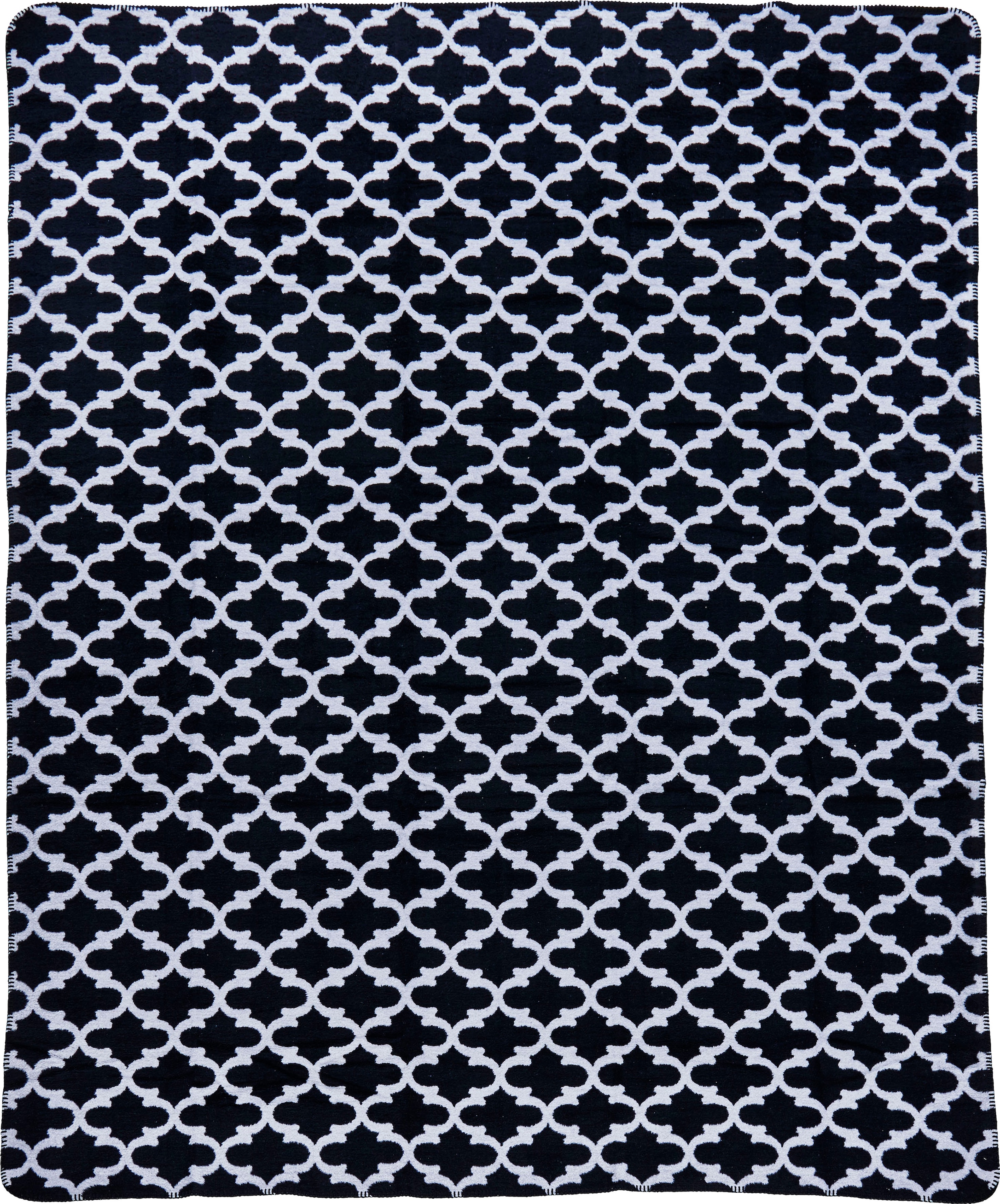 Fasern | metallisierten Jelmoli-Versand LUREX®, mit »Moscow Kuscheldecke Wohndecke Knitted«, kaufen online Sportalm Kitzbühel Mule