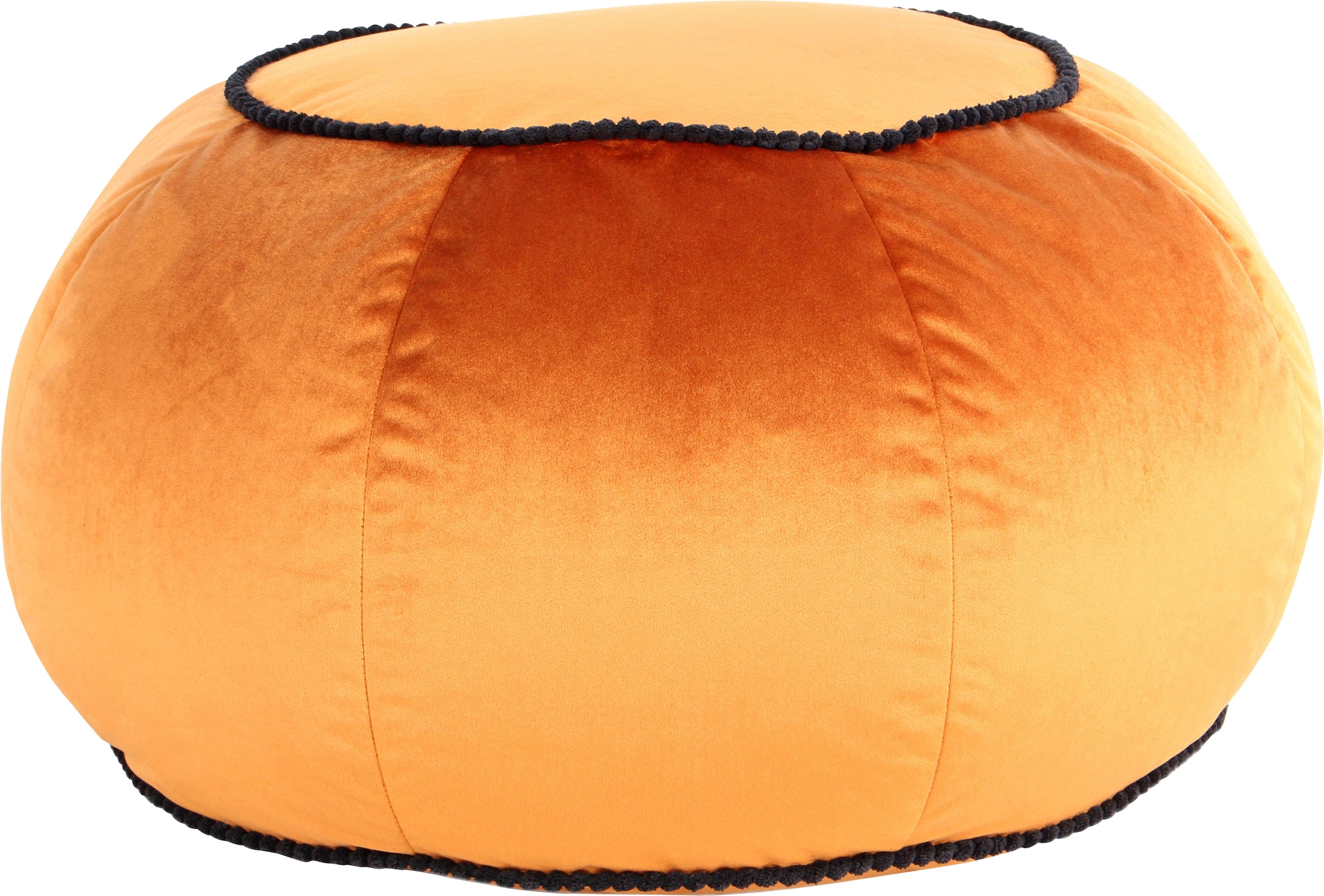 Kayoom Sitzhocker »Pouf Taj Mahal 325«, (1 St.), samtweich, farbig, modern, orientalisches Design