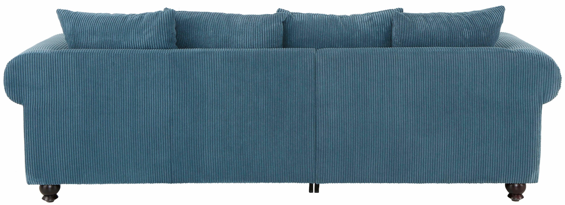 Home affaire Ecksofa »King George King Henry, Mega Sofa, Breite 260cm, L-Form«, mit Federkern, in legerer Polsterung und vielen Kissen