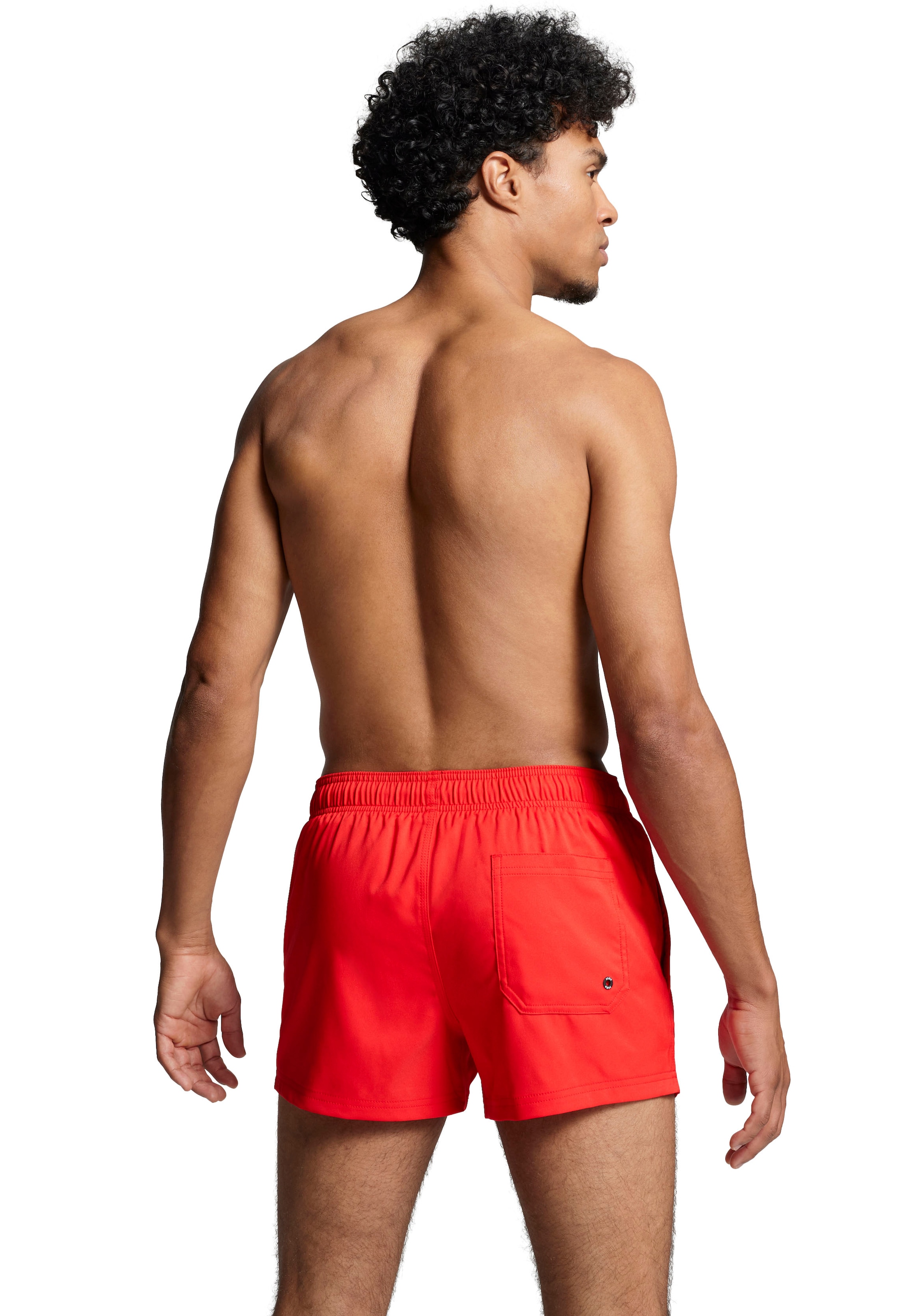 PUMA Badeshorts »PUMA SWIM MEN SHORT LENGTH SWIM SHORTS«, mit seitlichen Eingriff-Taschen,  Gesässtasche mit Klettverschluss