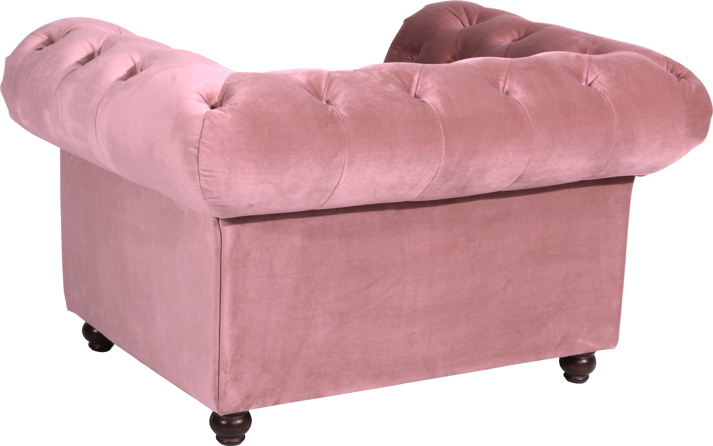Max Winzer® Polstergarnitur »Old England Chesterfield, hochwertig und elegant«, (3 tlg.), mit edler Knopfheftung, 3-tlg.