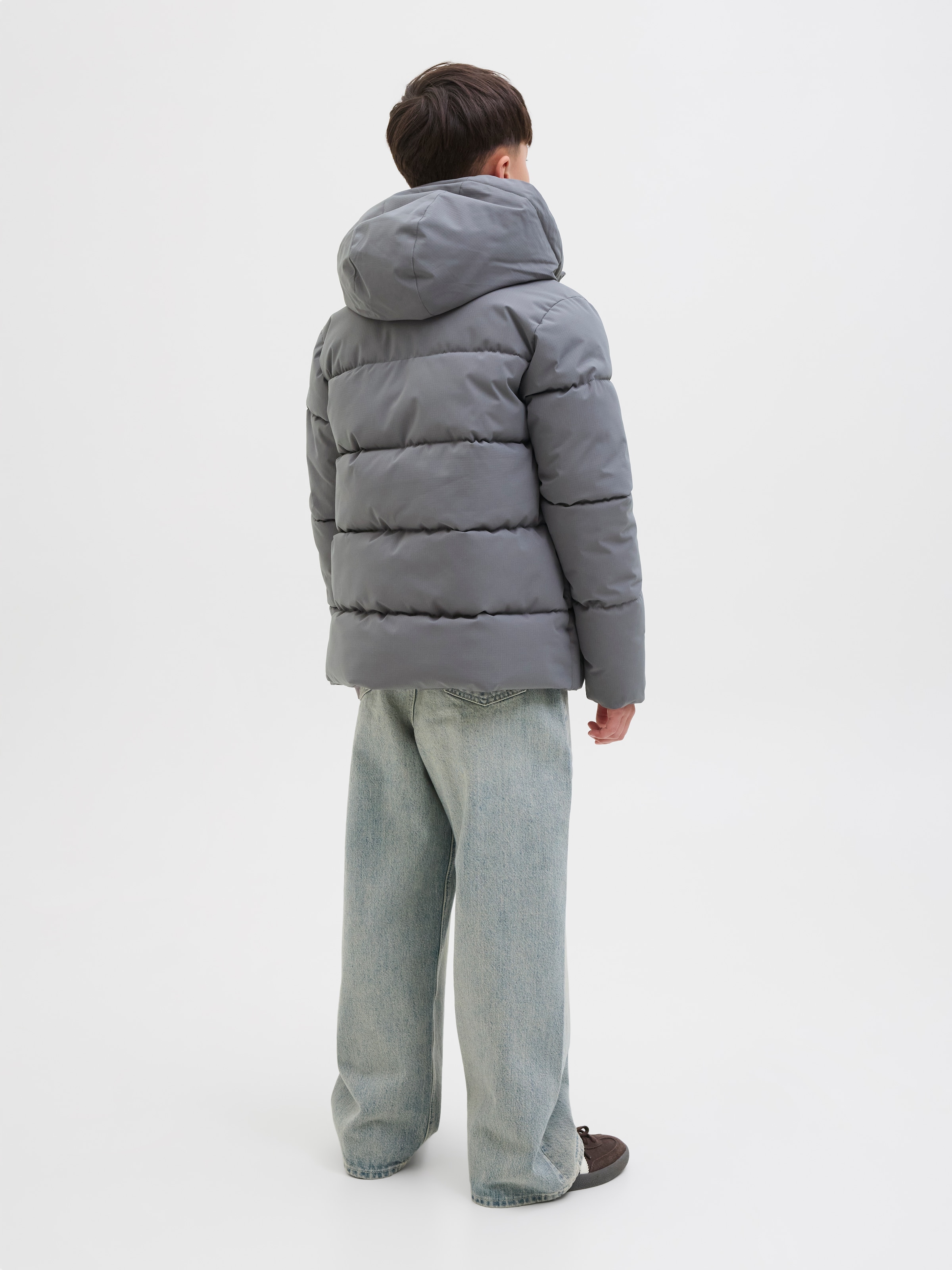 Jack & Jones Junior Steppjacke »JJGLOBAL PUFFER JACKET JNR«, mit Kapuze