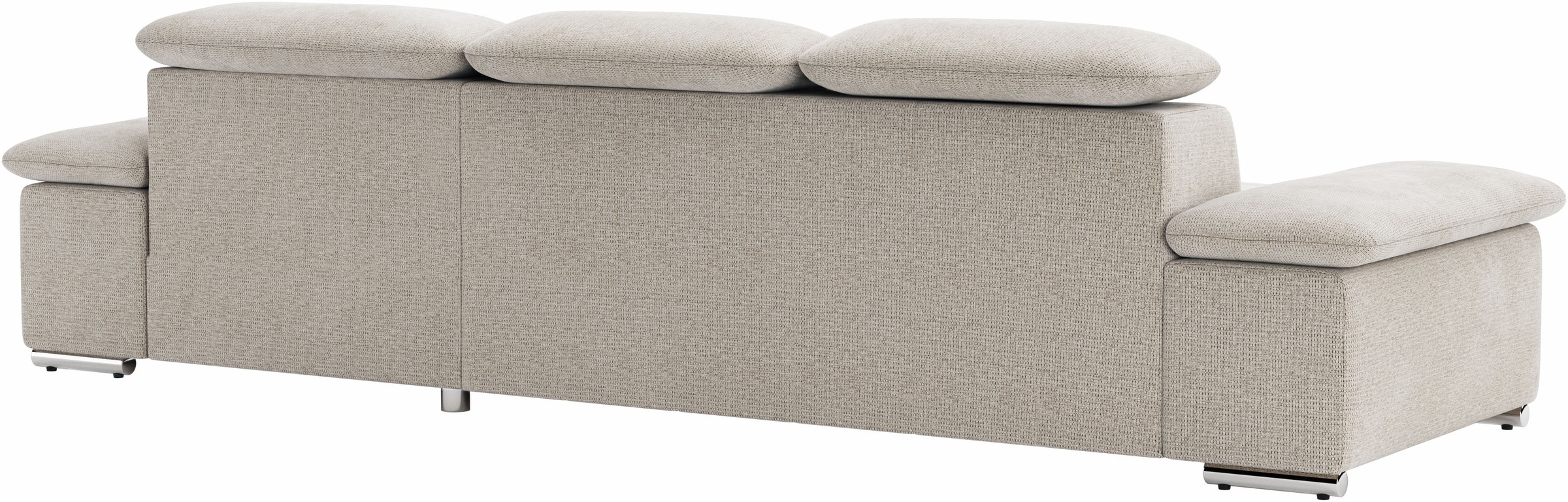 sit&more Ecksofa »Valantine L-Form«, inkl. Kopf- und Armteilverstellung, wahlweise mit Bettfunktion