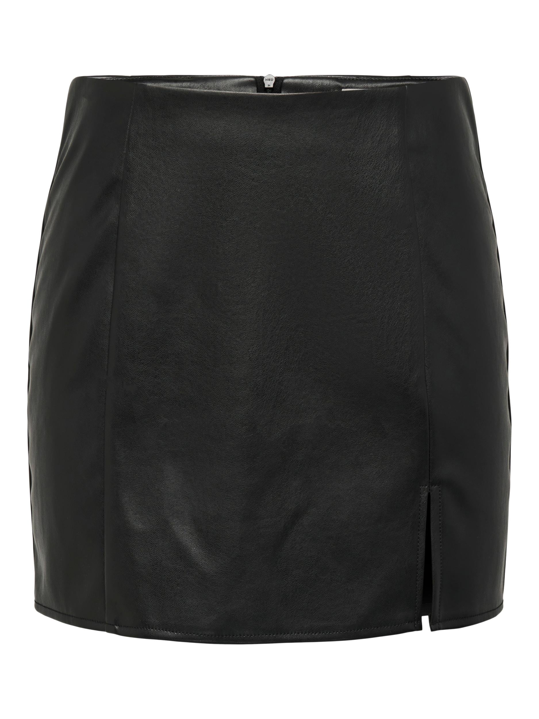 Lederimitatrock »ONLLENI FAUX LEATHER SLIT SKIRT PNT NOOS«