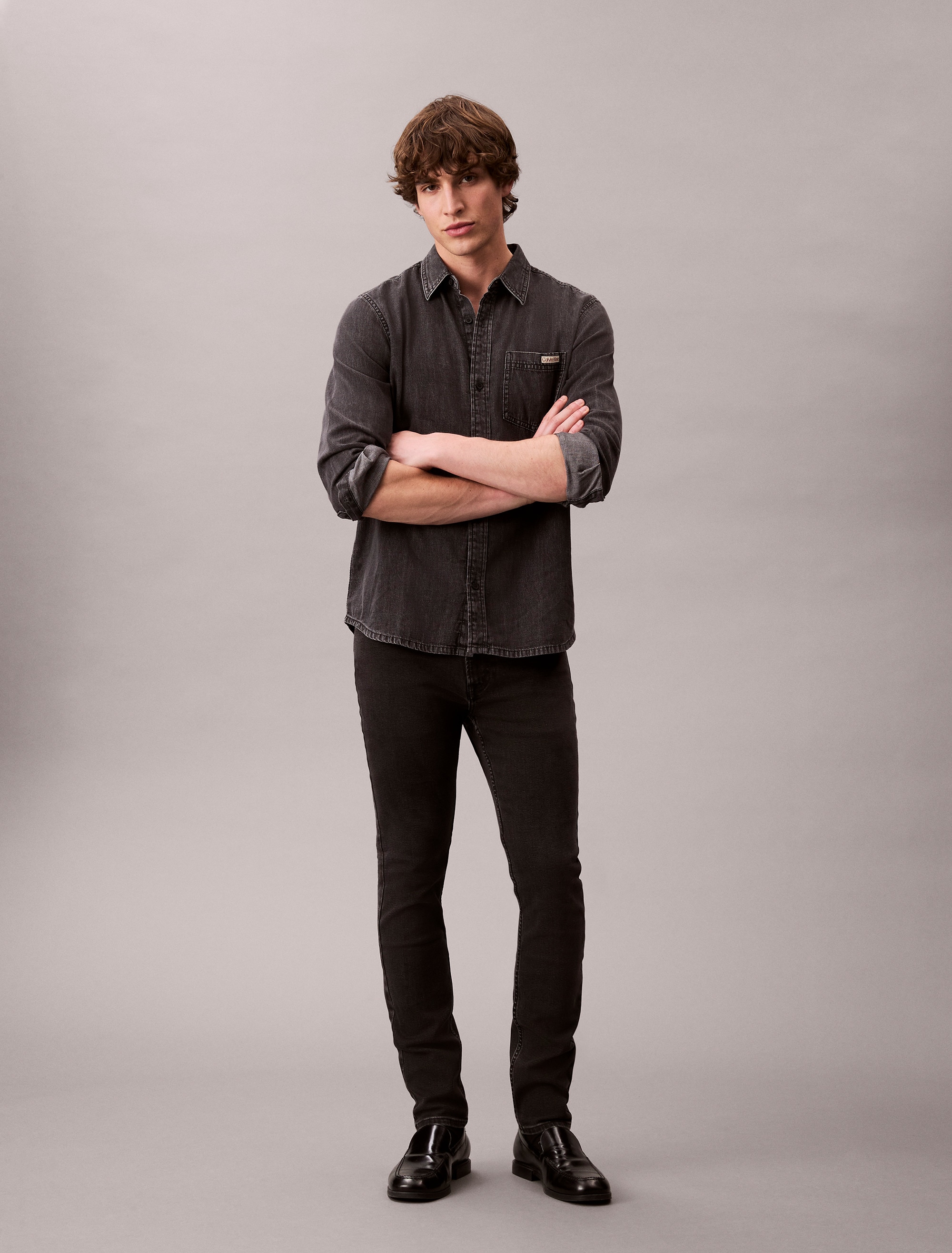 Calvin Klein Jeans Skinny-fit-Jeans »SKINNY JEAN REGEN« Mit Gürtelschlaufen