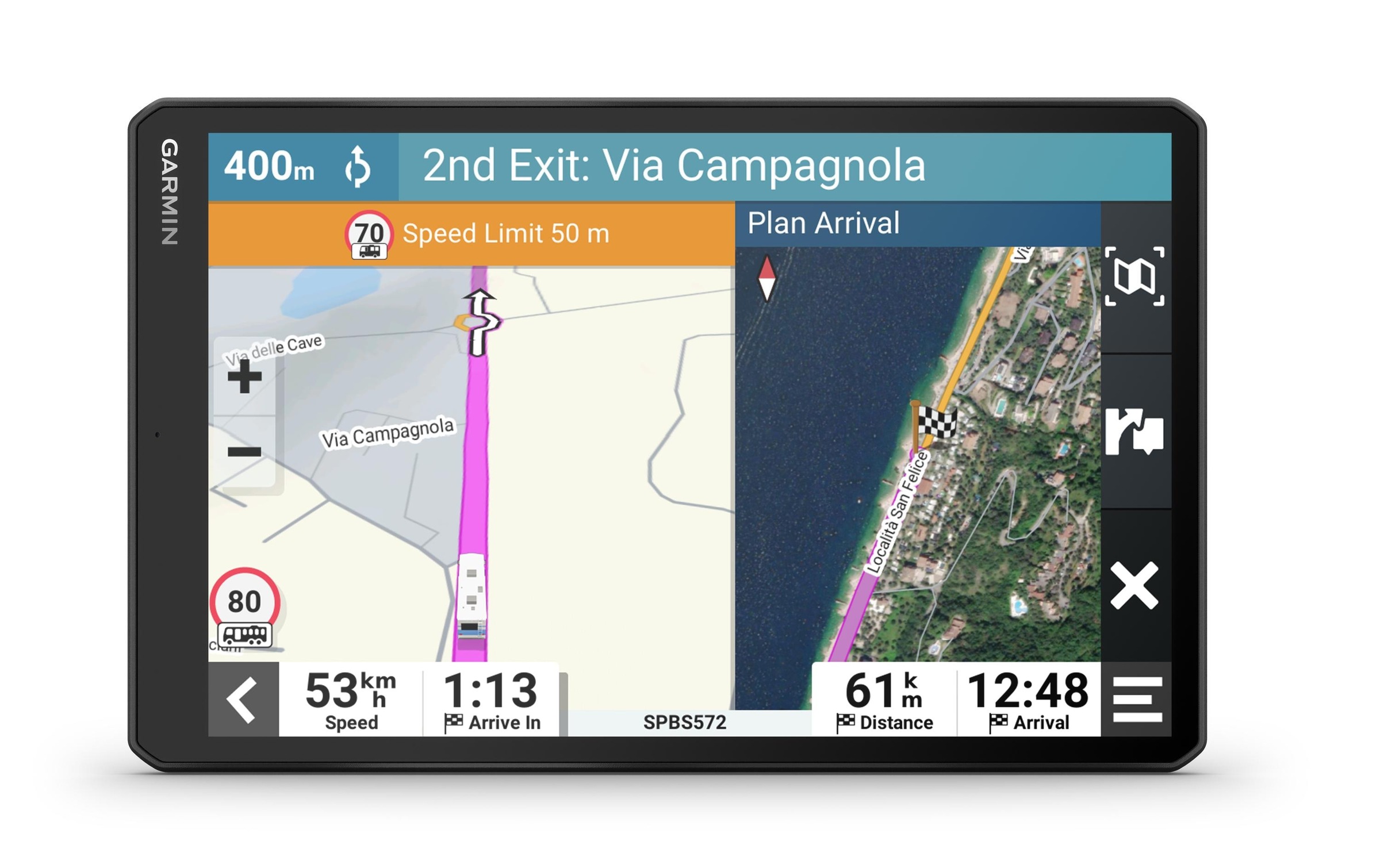 Garmin Navigationsgerät »Garmin CAMPER«