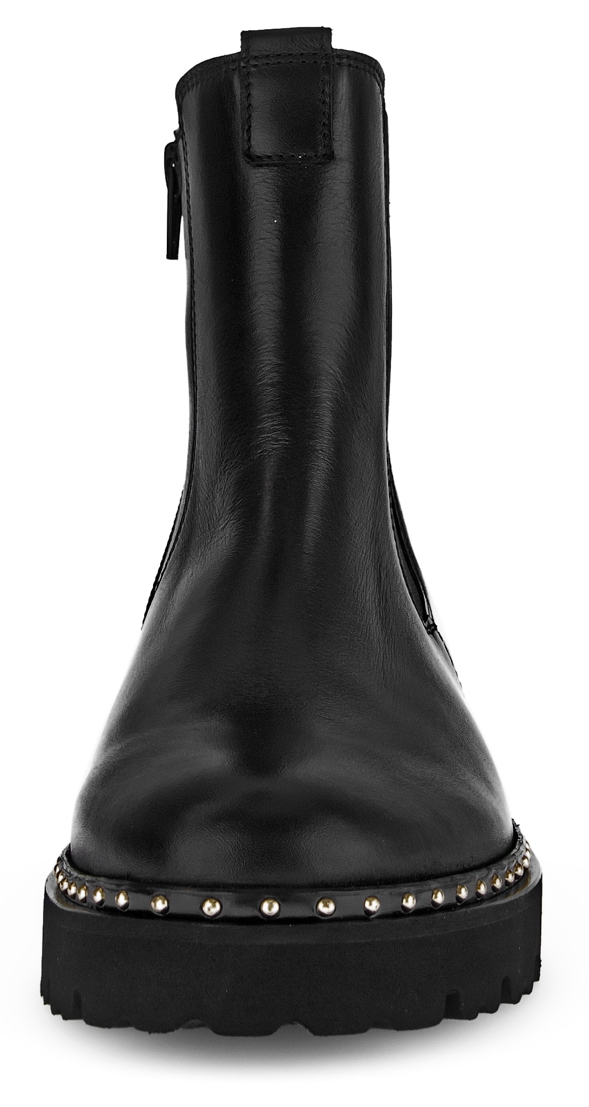 Gabor Chelseaboots, Blockabsatz, Stiefelette, Boots, Reissverschluss und Stretcheinsatz