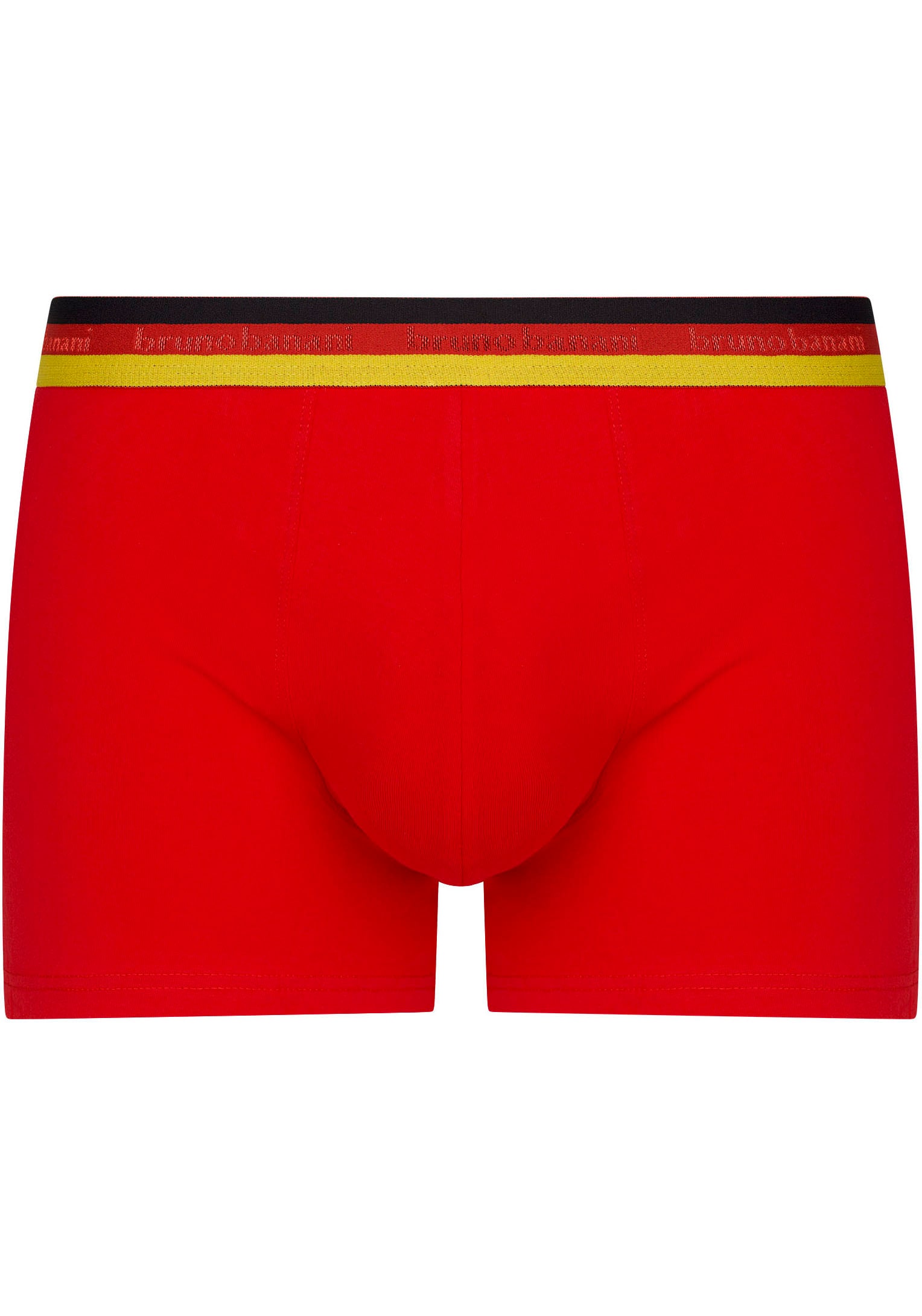 Bruno Banani Retro Pants »Goldfarbenen Goal«, (3er Pack), mit mehrfarbigem Bund