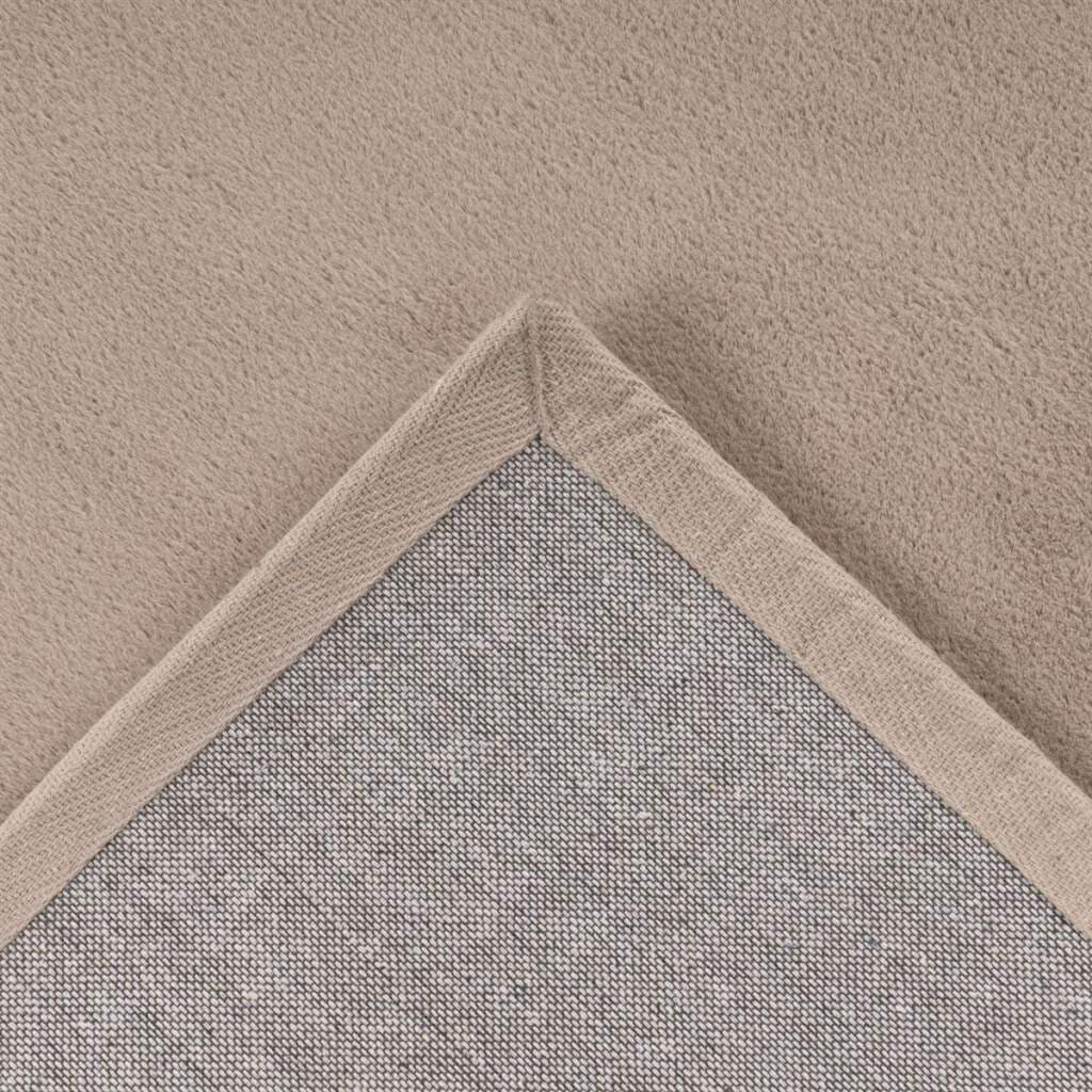 Carpet City Hochflor-Teppich »TOPIA 400«, rechteckig, 21 mm Höhe, Kunstfell-Teppich mit Kaninchenfell-Optik, Haptik, Schlafzimmer