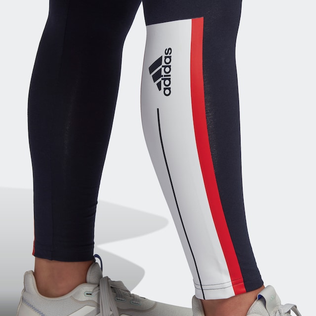 adidas Sportswear Leggings »ESSENTIALS PINSTRIPE BLOCK TIGHT«, (1 tlg.)  online kaufen bei Jelmoli-Versand Schweiz