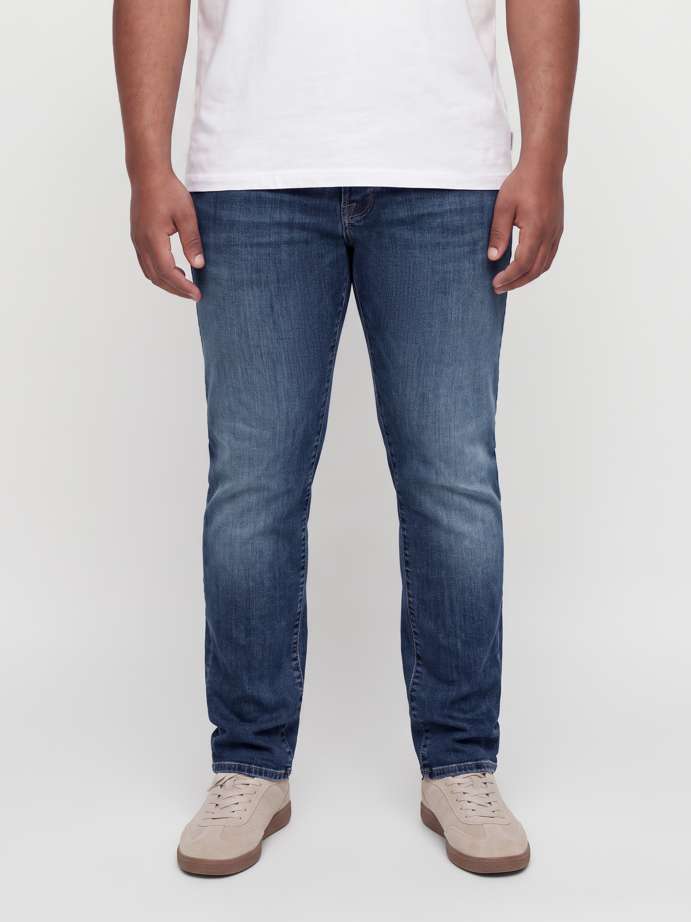 Jack & Jones PlusSize Slim-fit-Jeans "JJIGLENN JJFOX 50SPS CB 036 NOOS PLS"