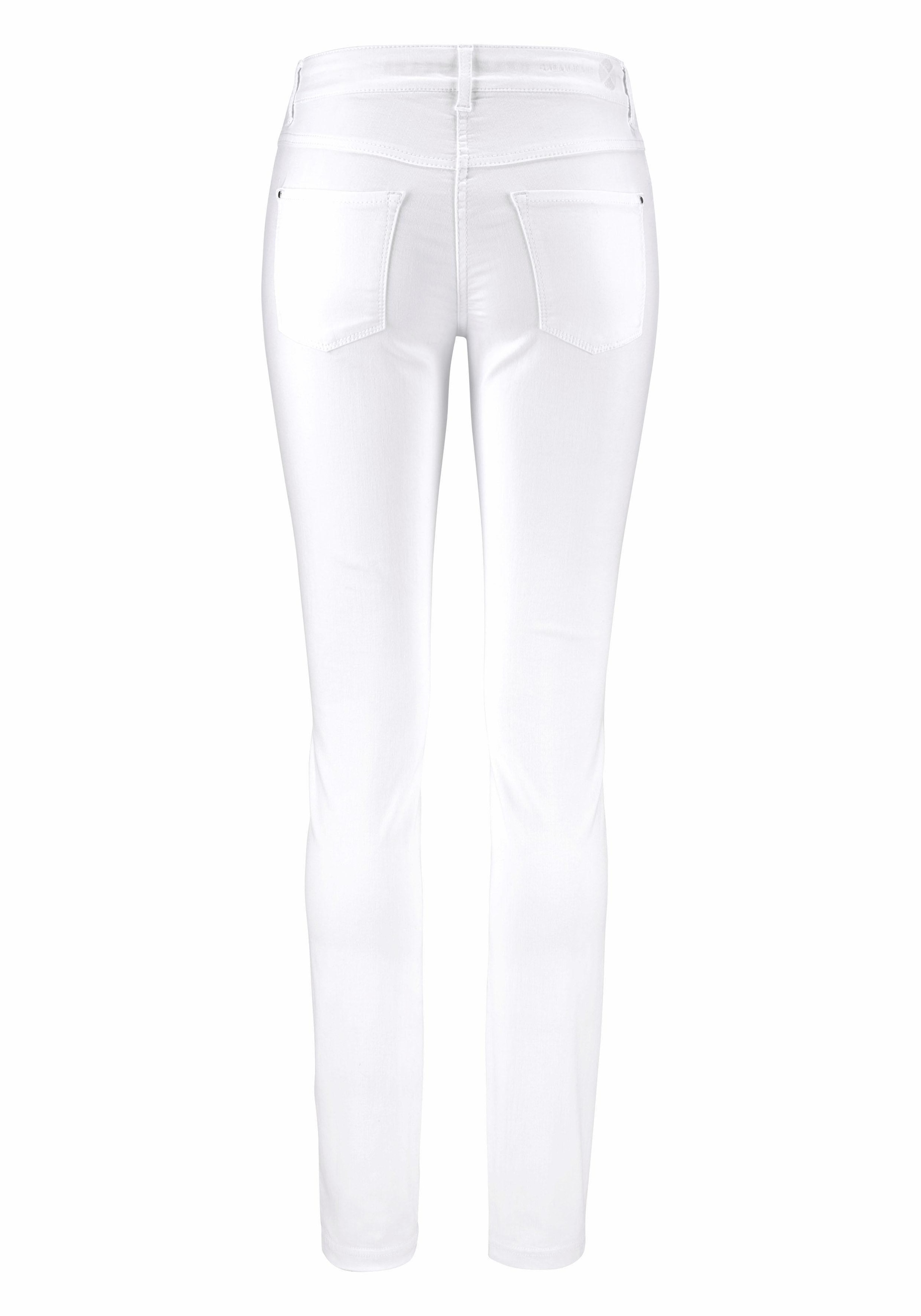 MAC Skinny-fit-Jeans »Dream Skinny«, Hochelastische Qualität sorgt für den perfekten Sitz