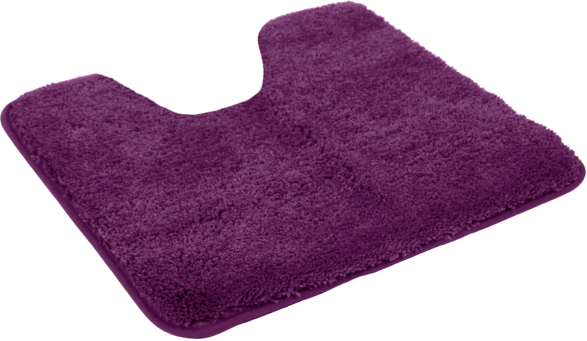 KiNZLER Badematte "Chaozhou, Badvorleger, Badezimmer Teppich" Höhe 20 mm rutschhemmend beschichtet fußbodenheizungsgeeignet Badteppich, Uni Farben, weich, als rechteckig, rund & Set erhältlich