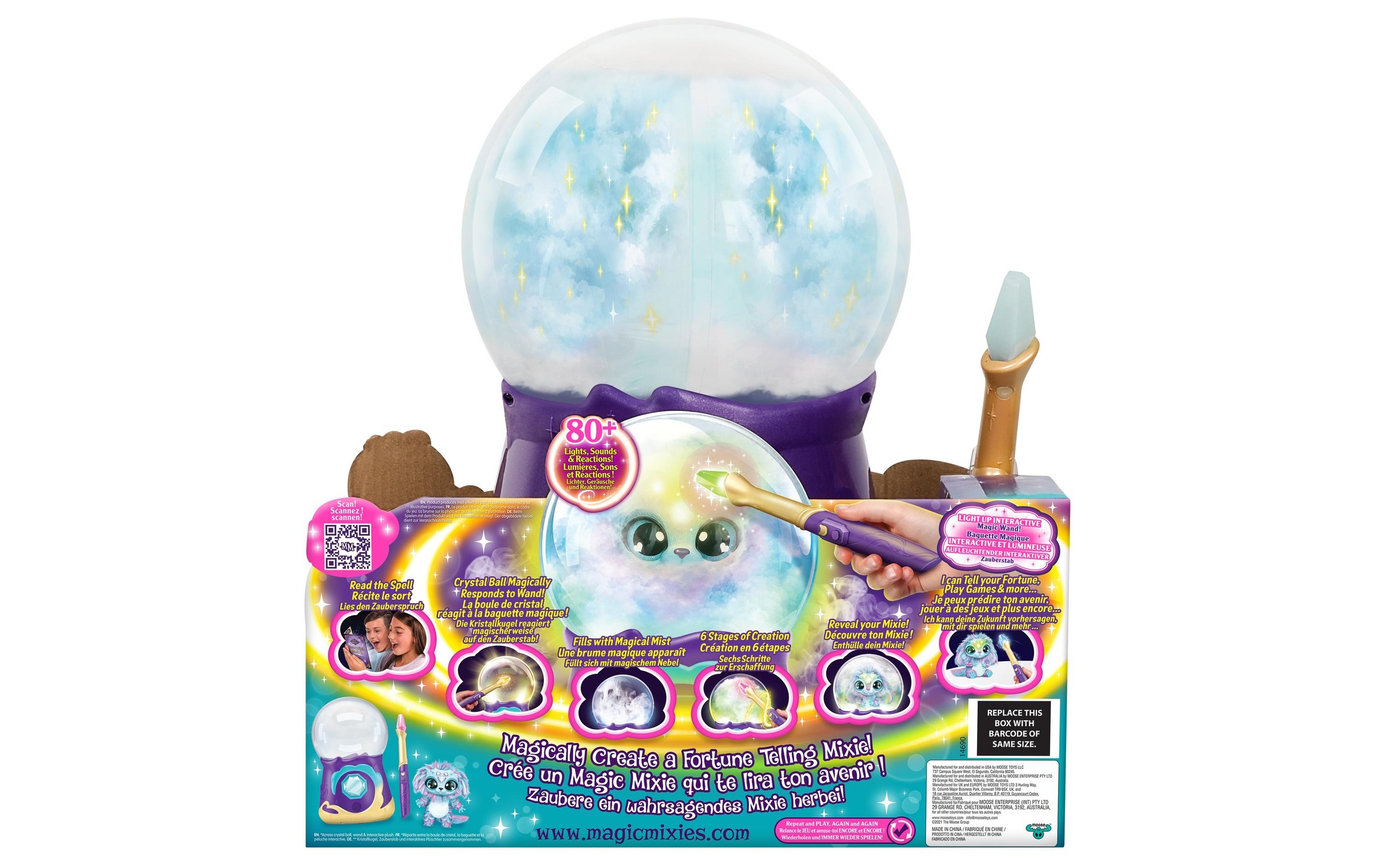 Moose Spielfigur »Mixies Kristallkugel blau«