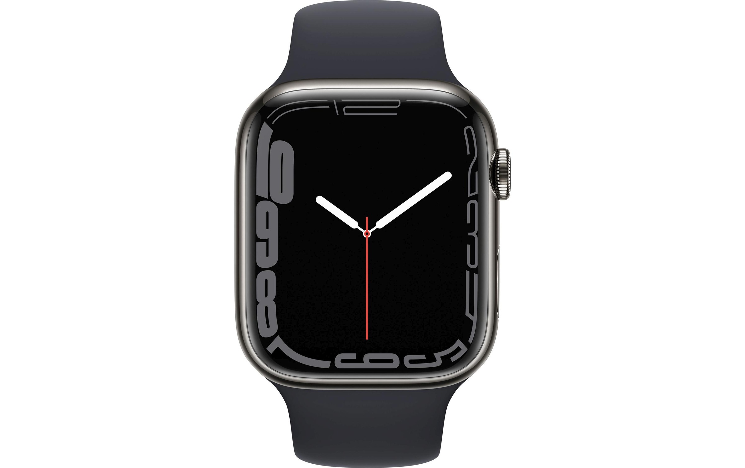 Apple Smartwatch »Series 7, GPS + Cellular, 45 mm EdelstahlGehäuse mit