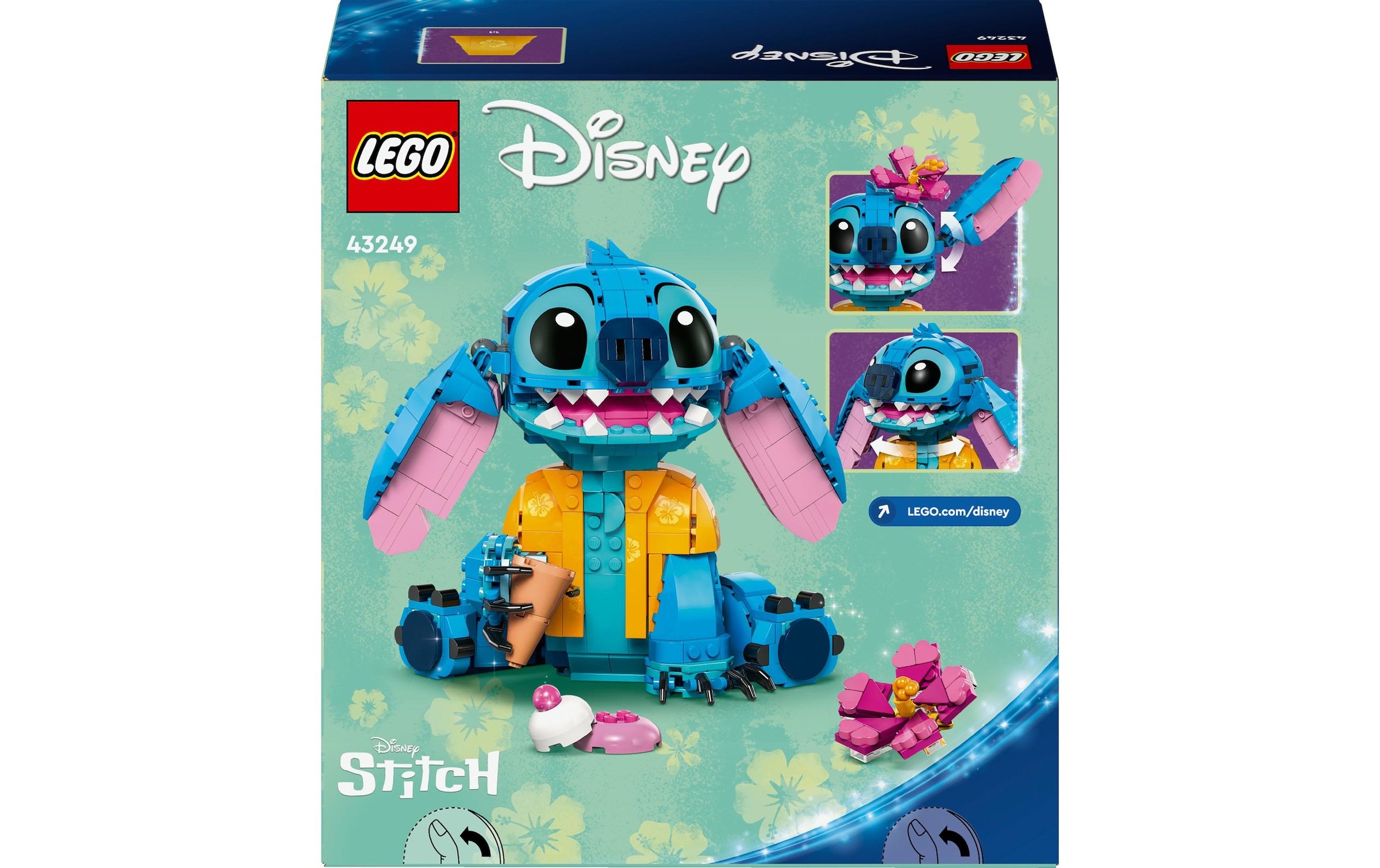 LEGO® Spielbausteine »Disney Stitch 43249«, (730 St.)