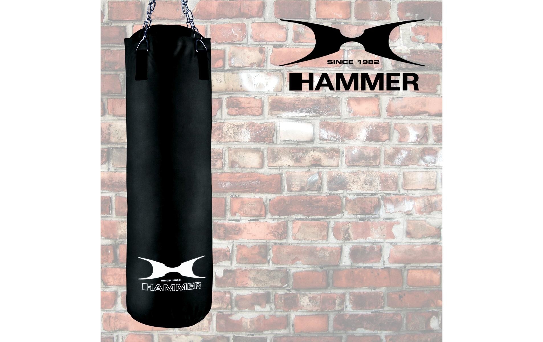 Hammer Boxsack »Chicago, 100 cm«, (Box-Set mit Boxsack und Handschuhen)