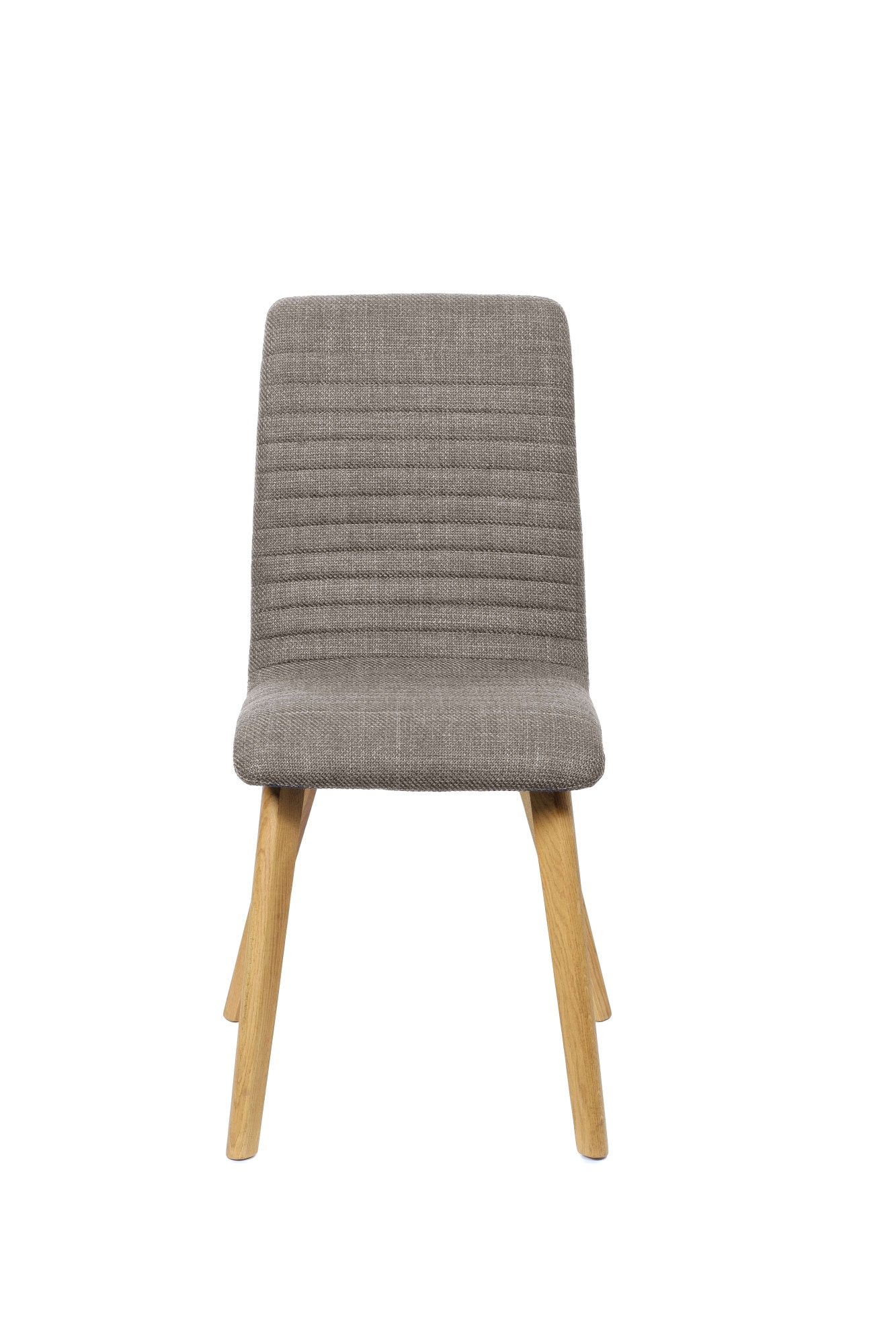 Home affaire 4-Fussstuhl »Arosa Esszimmerstuhl, Polsterstuhl, Küchenstuhl, Speisestuhl, Essstuhl«, (Set), 2 St., Chenille, 2er-Set, Beine aus Massivholz Eiche oder Buche, mit gestepptem Stoff