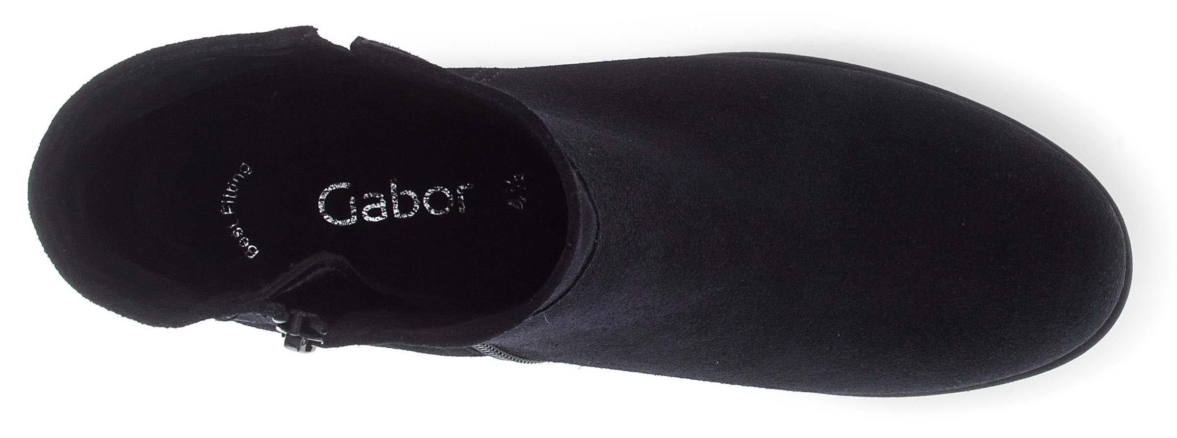 Gabor Stiefelette, Blockabsatz, Boots, Chunky-Boots mit Innenreissverschluss