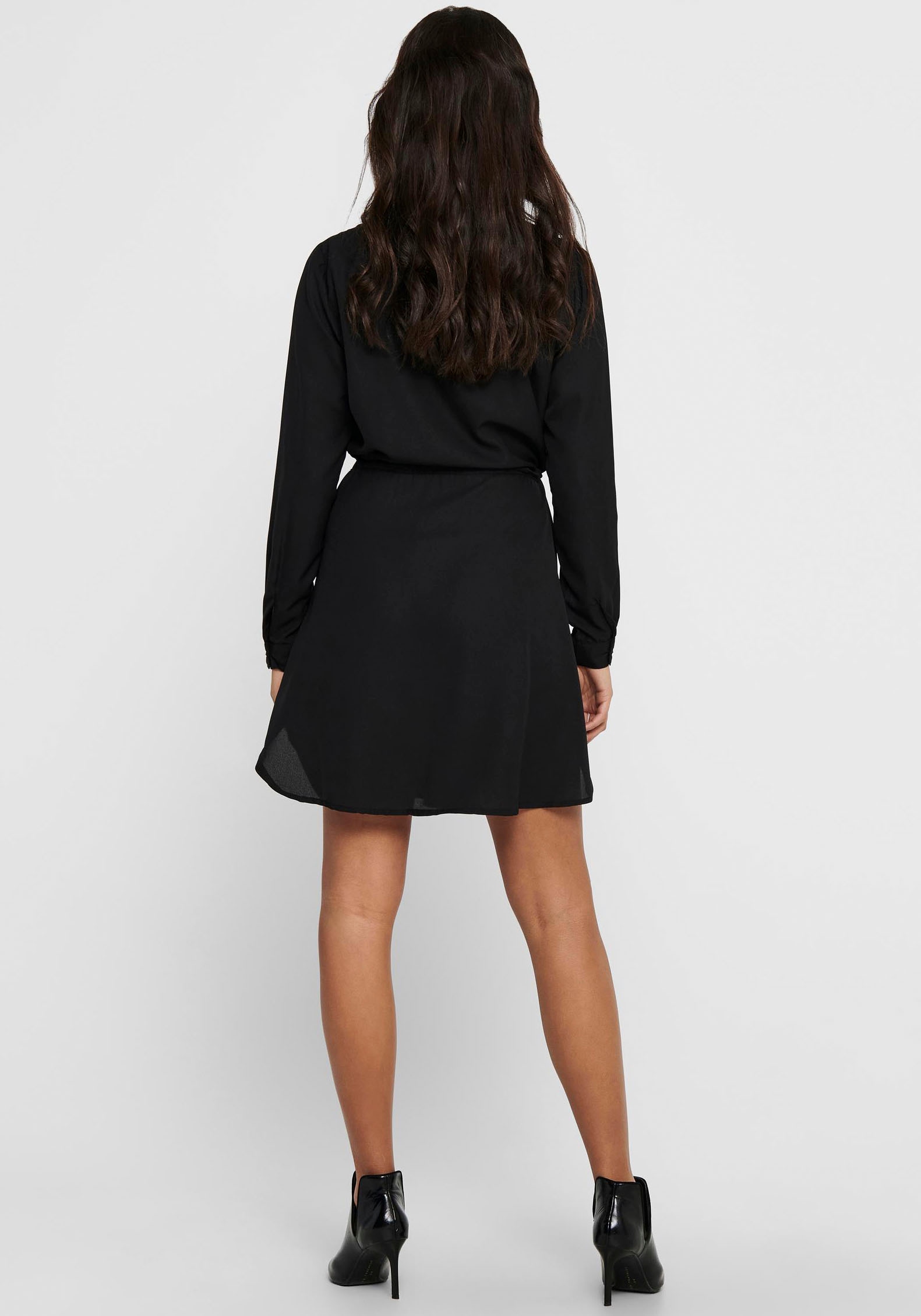 ONLY Druckkleid »ONLCORY L/S V-NECK TUNIC«, Sommerkleid