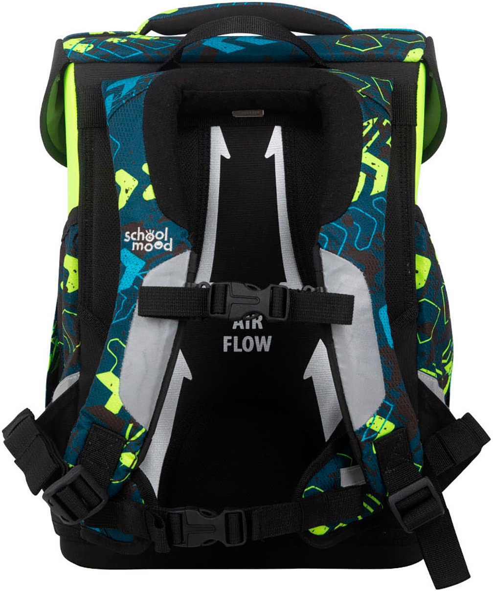 SCHOOL-MOOD® Schulranzen »Champion Pro«, retroreflektierende Flächen