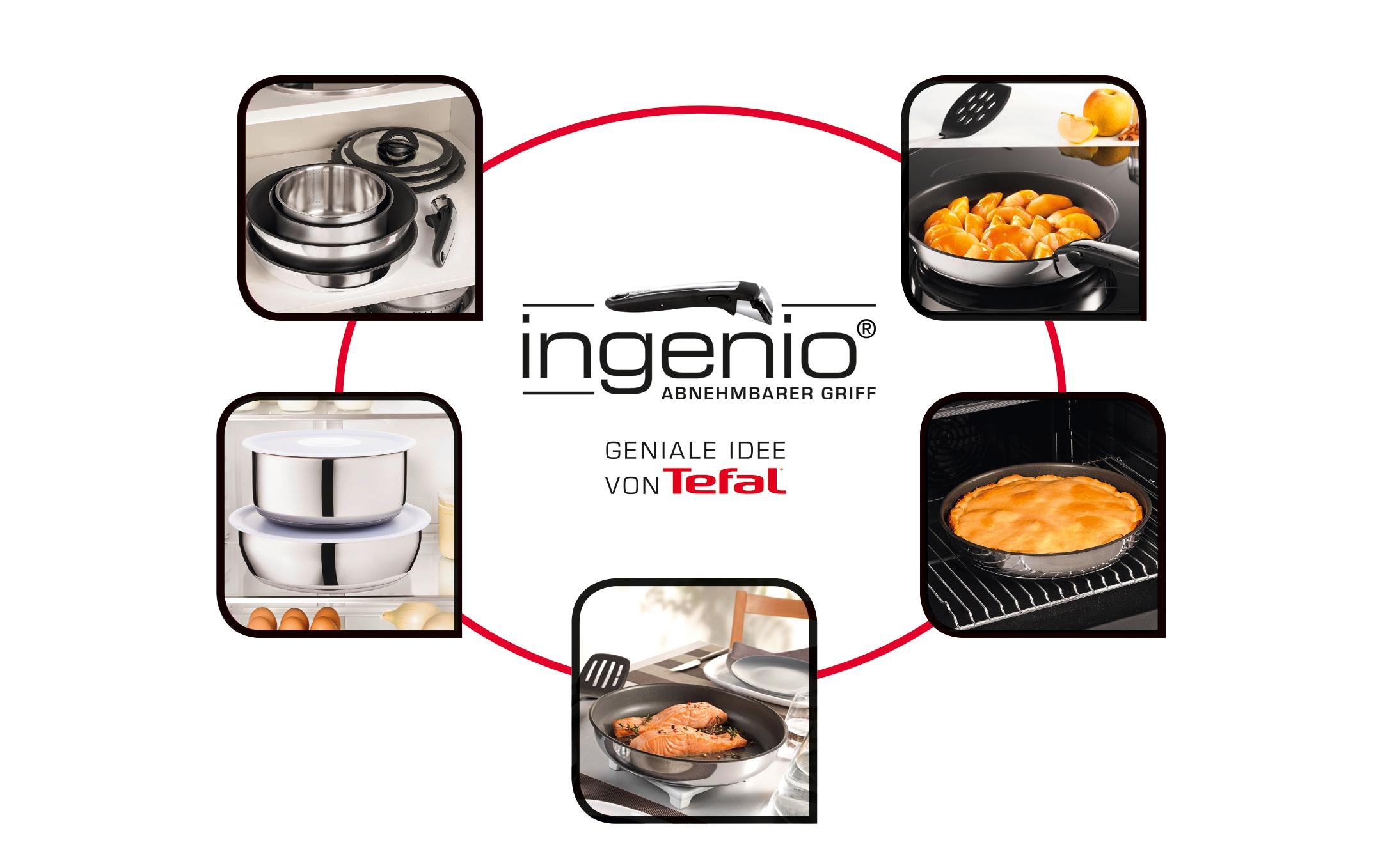 Tefal Pfannen-Set »Ingenio Préférence« (15tlg.)«