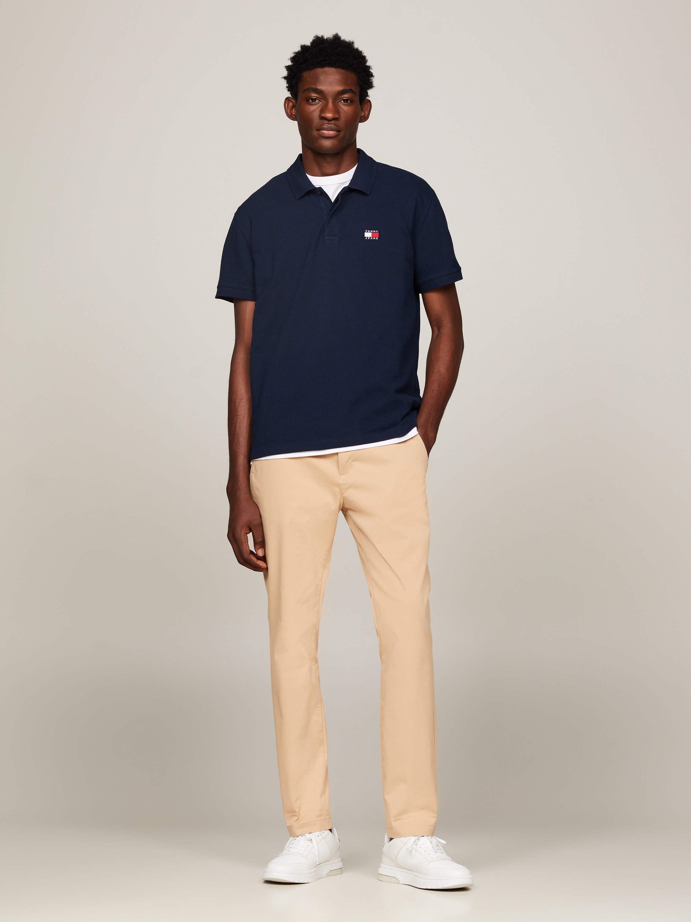 Tommy Jeans Poloshirt »TJM REG BADGE POLO«, mit Polokragen