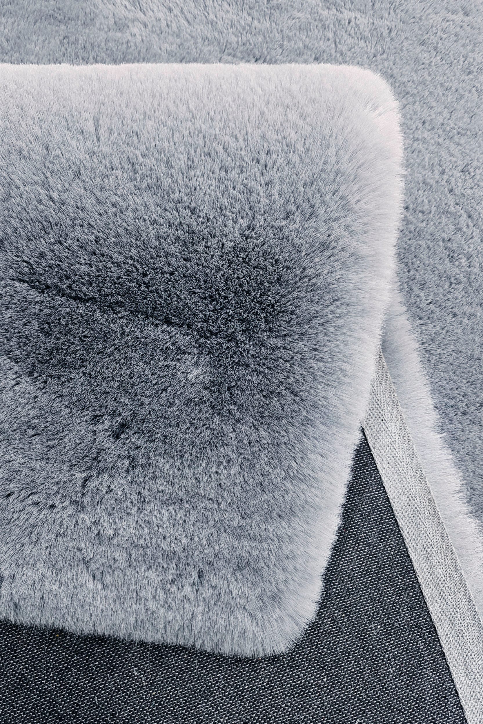 my home Fellteppich »Rabbit, Kunstfell, Kaninchenfell-Haptik, Microfaser,«, rechteckig, 42 mm Höhe, besonders hoch und flauschig, Wohnzimmer, Schlafzimmer, Kinderzimmer
