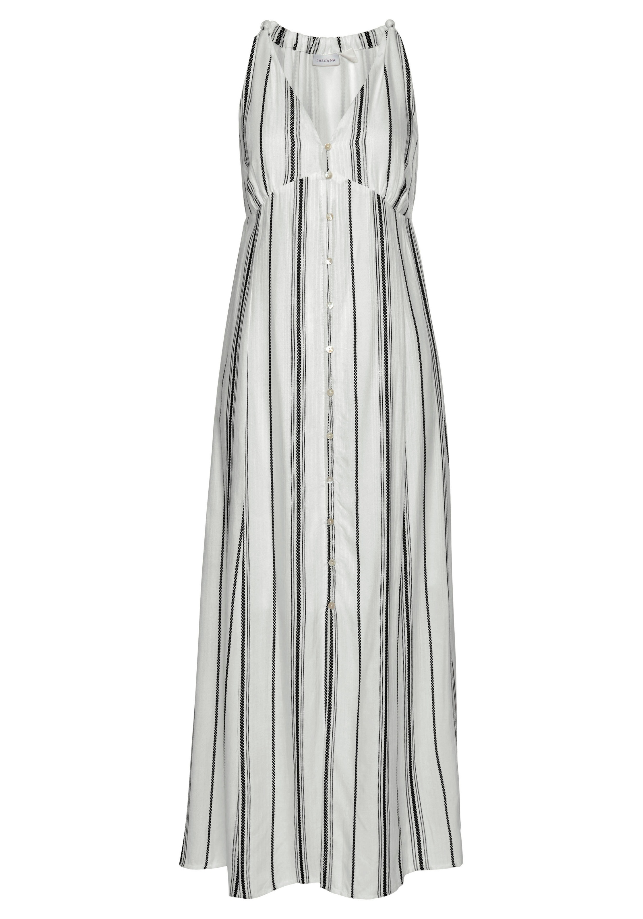LASCANA Maxikleid, aus gewebter Viskose