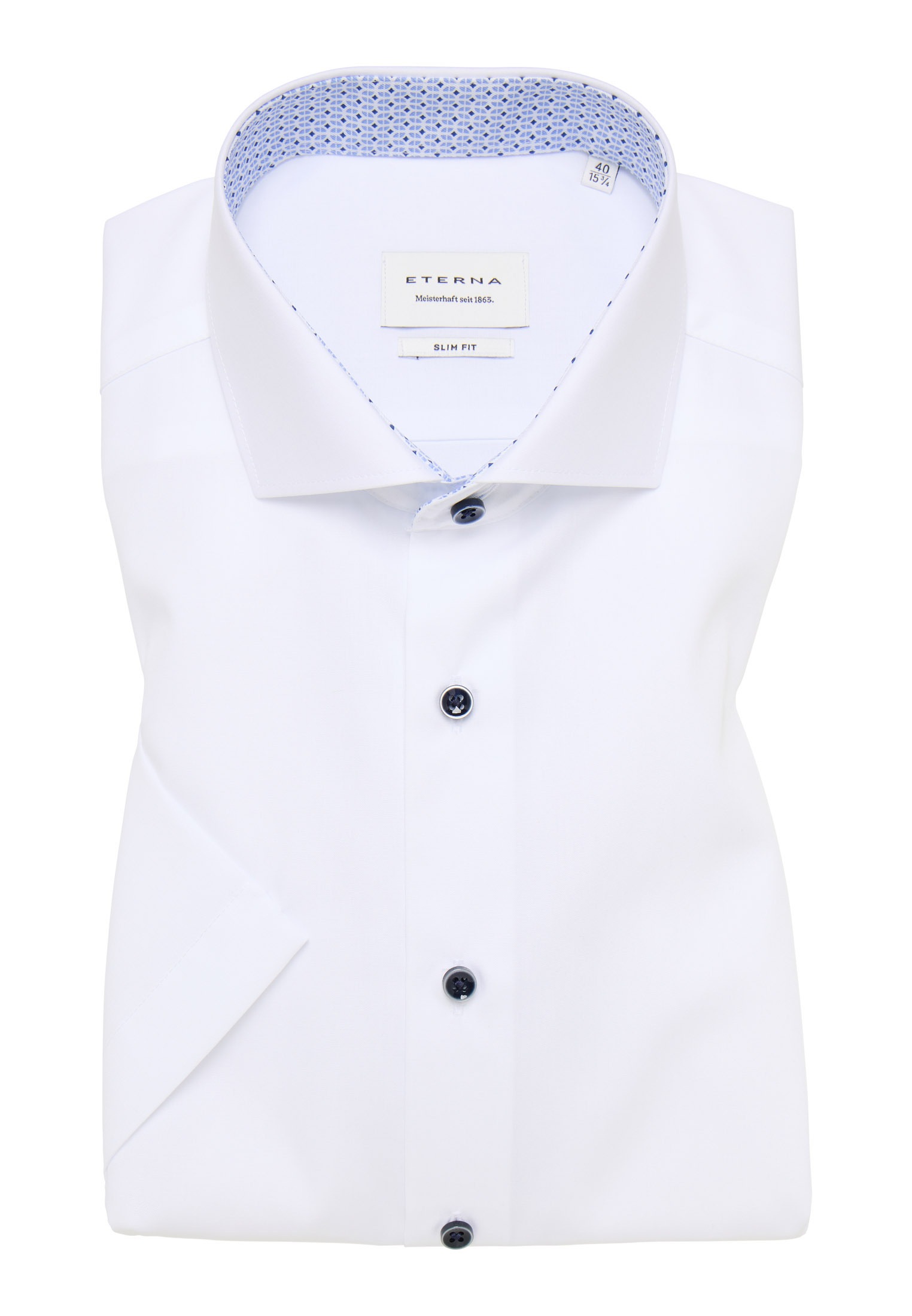 Eterna Kurzarmhemd »SLIM FIT«, NON IRON (bügelfrei)