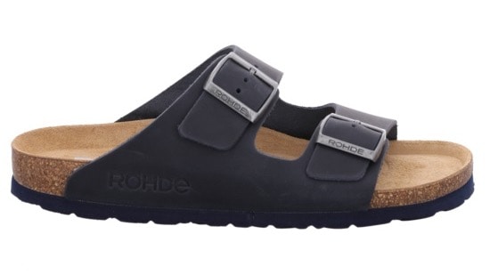 Rohde Pantolette »Grado«, Sommerschuh, Schlappen, Poolslides, ergonomisch geformtes Fussbett