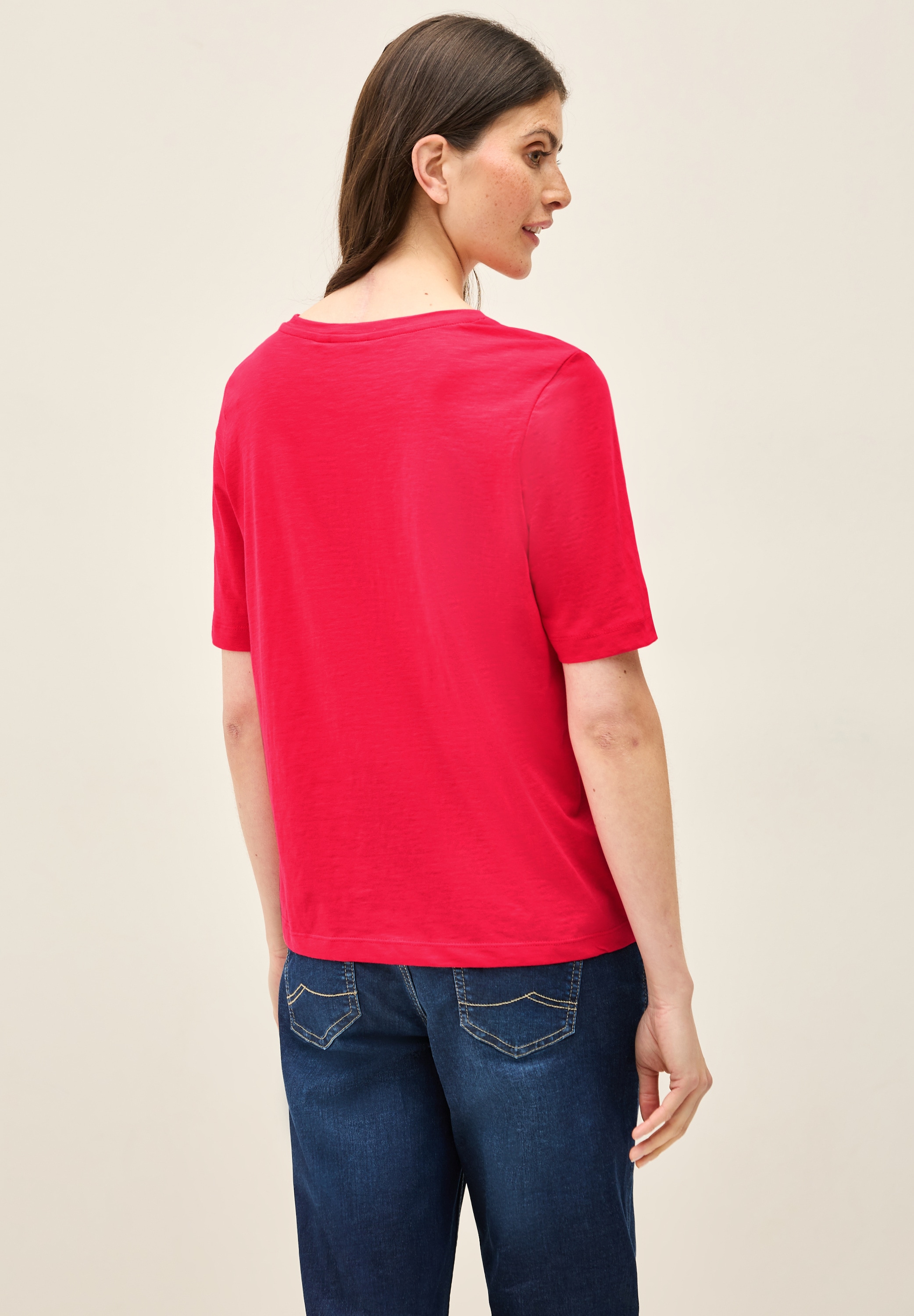 Cecil T-Shirt, mit V-Ausschnitt