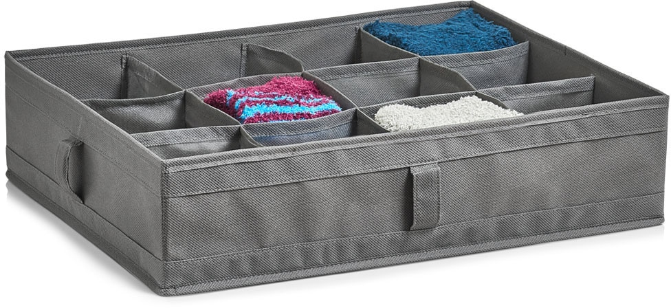 Organisateur textile pour armoire avec compartiments, 44 x 34 x 11 cm