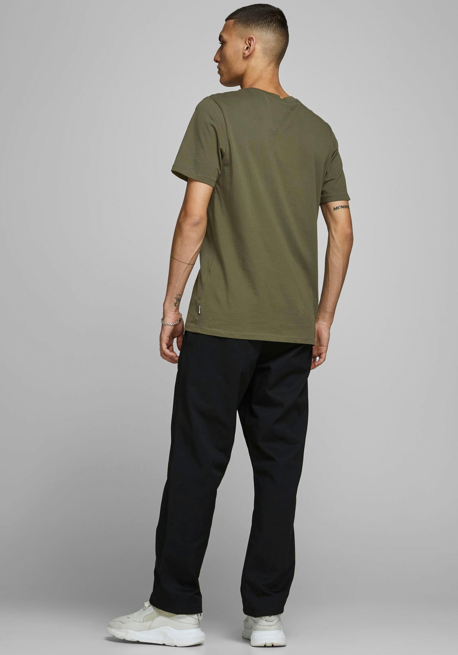 Jack & Jones Rundhalsshirt »JJEORGANIC BASIC TEE SS O-NECK NOOS«