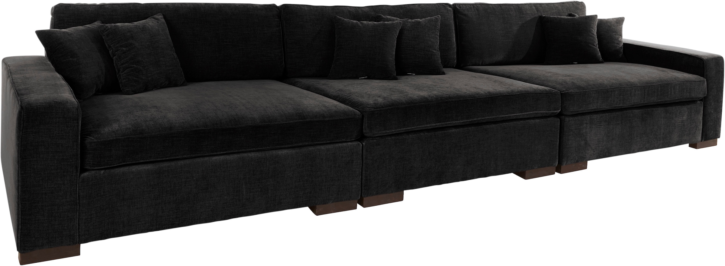 Home affaire 3-Sitzer »Skara XXL«, Lounge-Sofa XXL mit Federkern-Polsterung, in vielen Bezugsvarianten