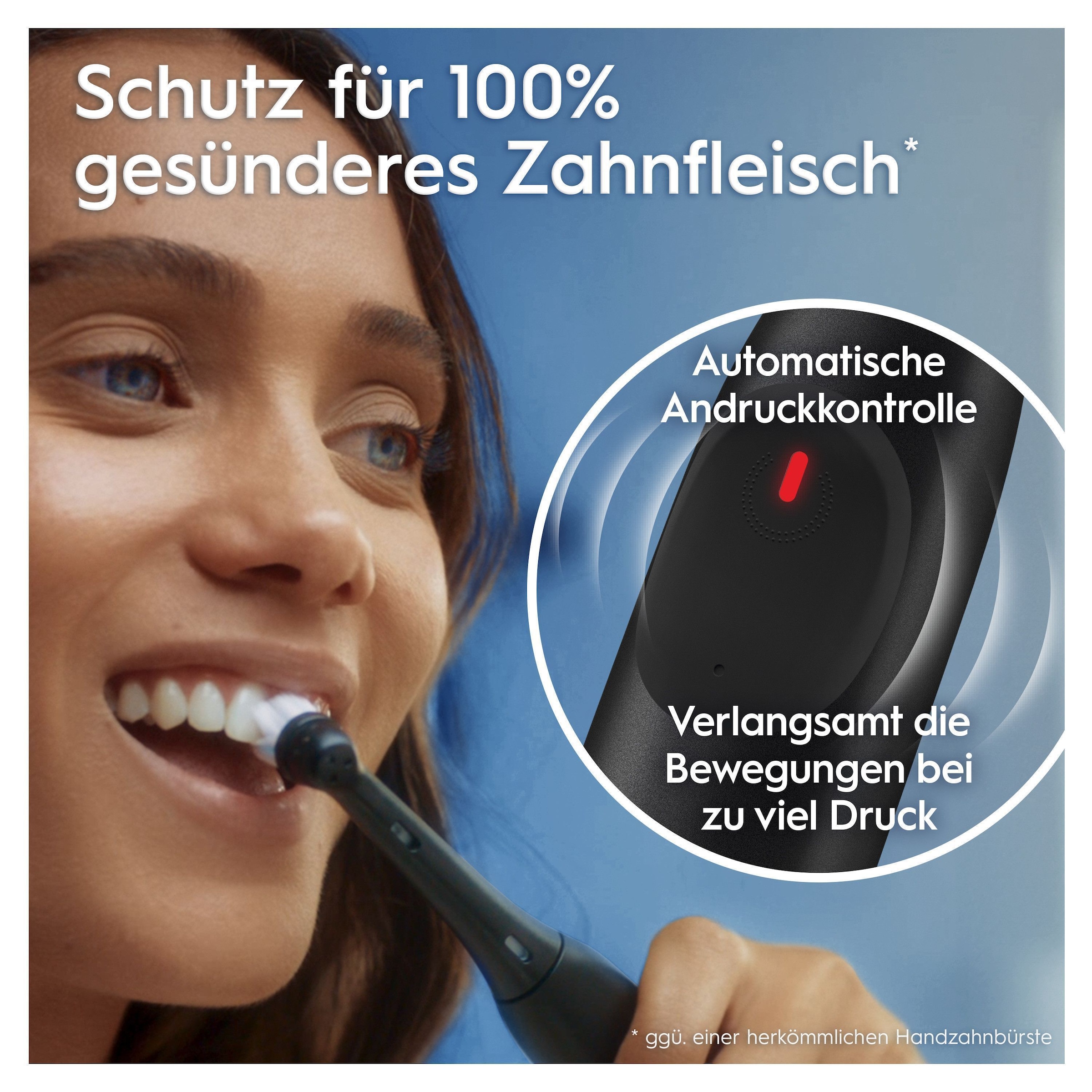 Oral-B Elektrische Zahnbürste »iO Series 2«, 1 St. Aufsteckbürsten, für die ultimative Reinigung, Reise-Etui