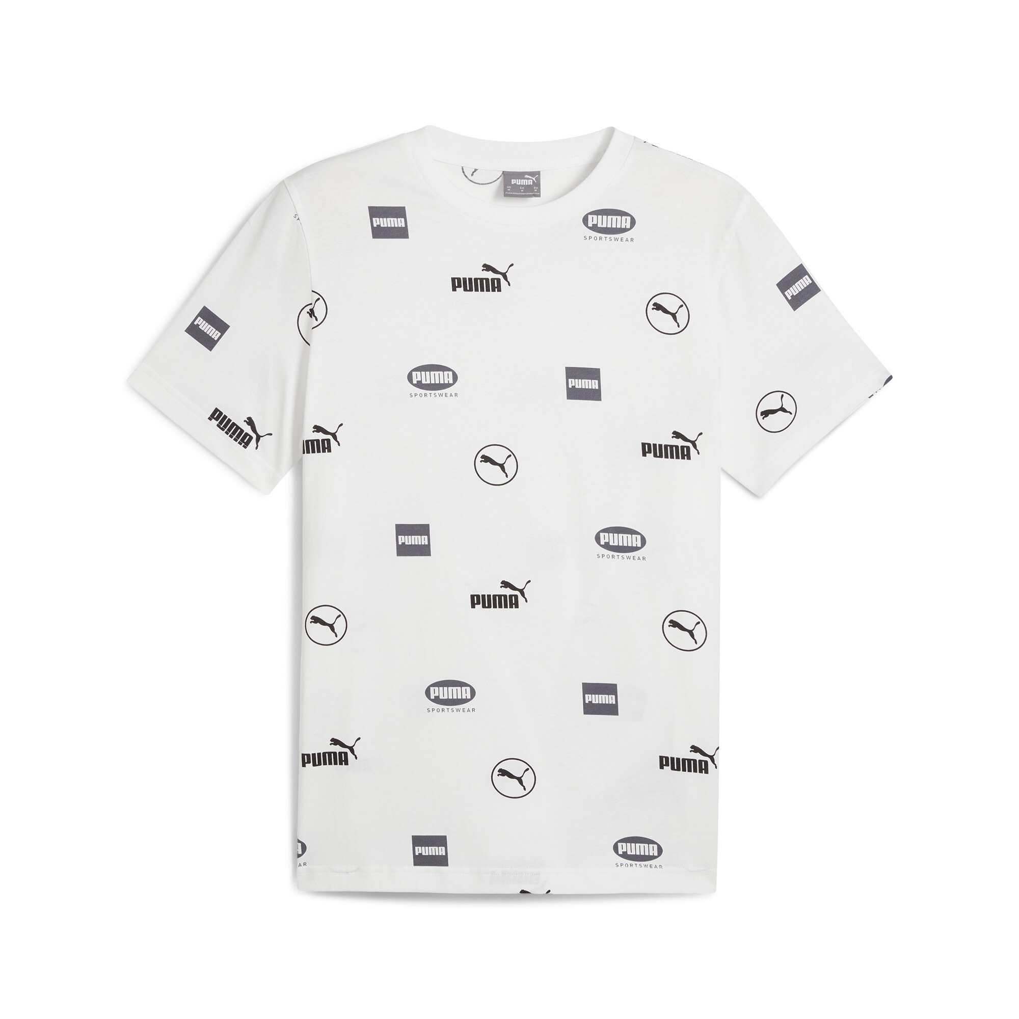 PUMA T-Shirt »POWER AOP TEE« Regular Fit, sportlicher Stil, Rundhalsausschnitt, Allover-Print