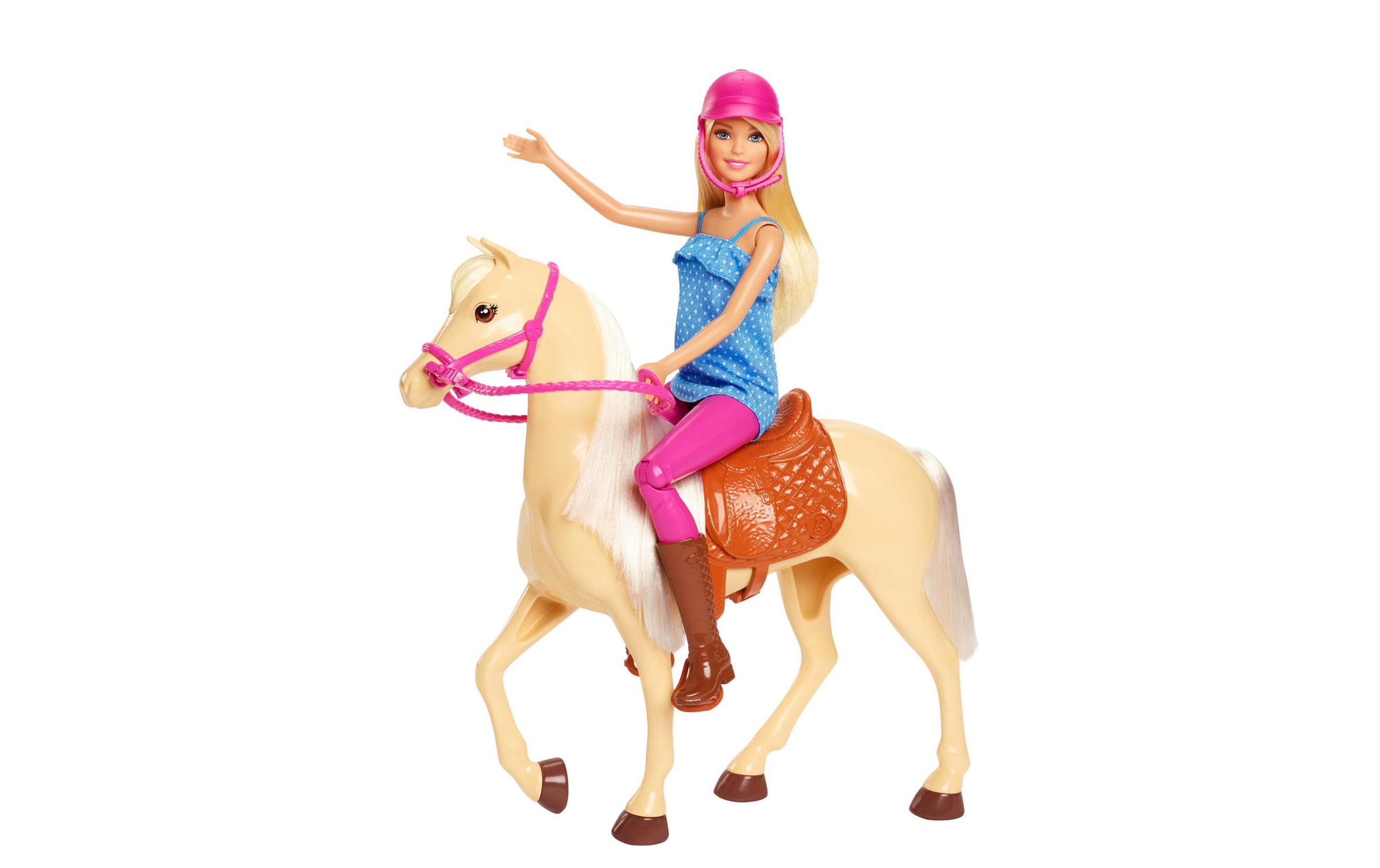 Barbie mit Pferd