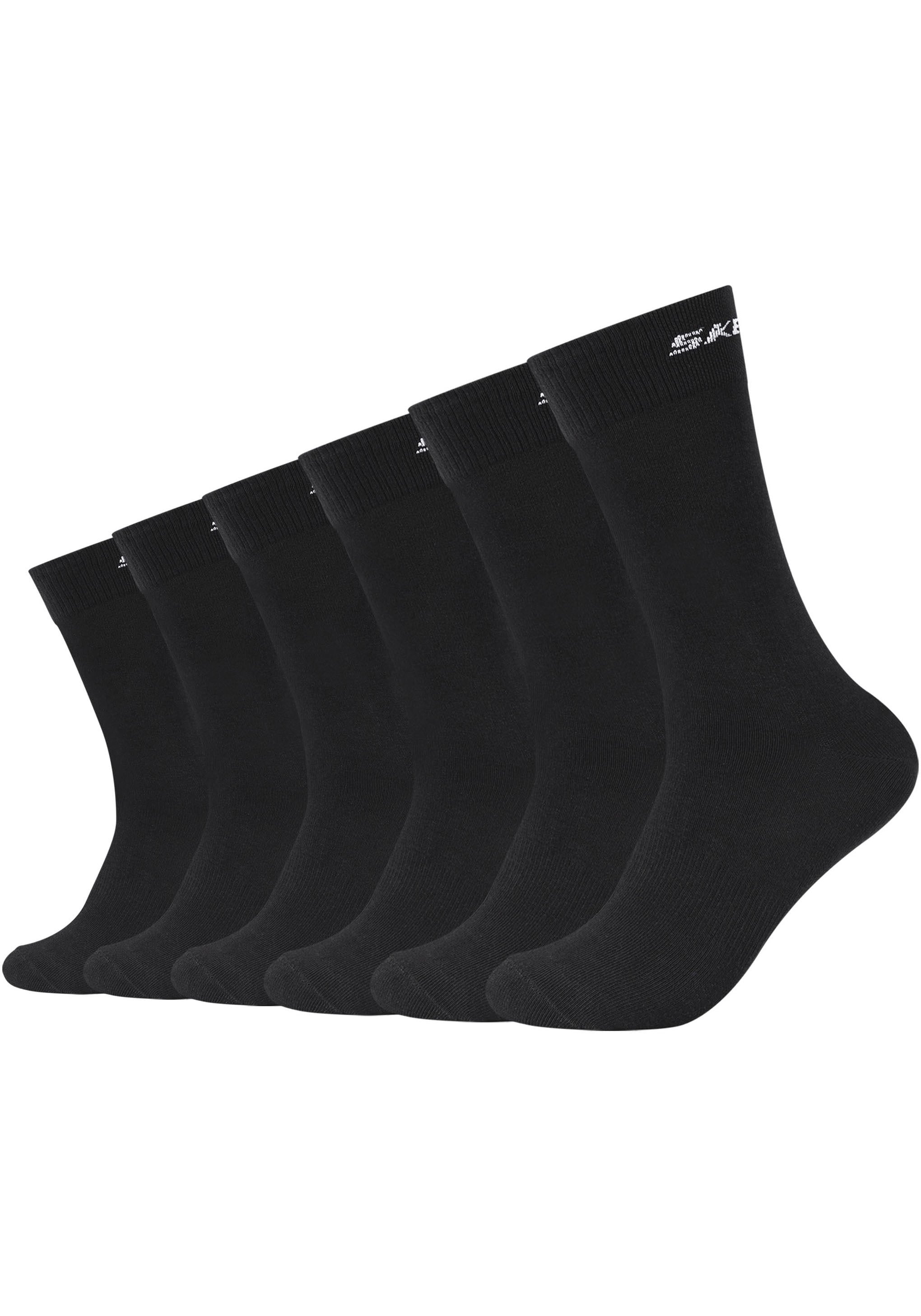 Skechers Socken, (Packung, 6er-Pack), mit verstärktem Fersen- und Zehenbereich
