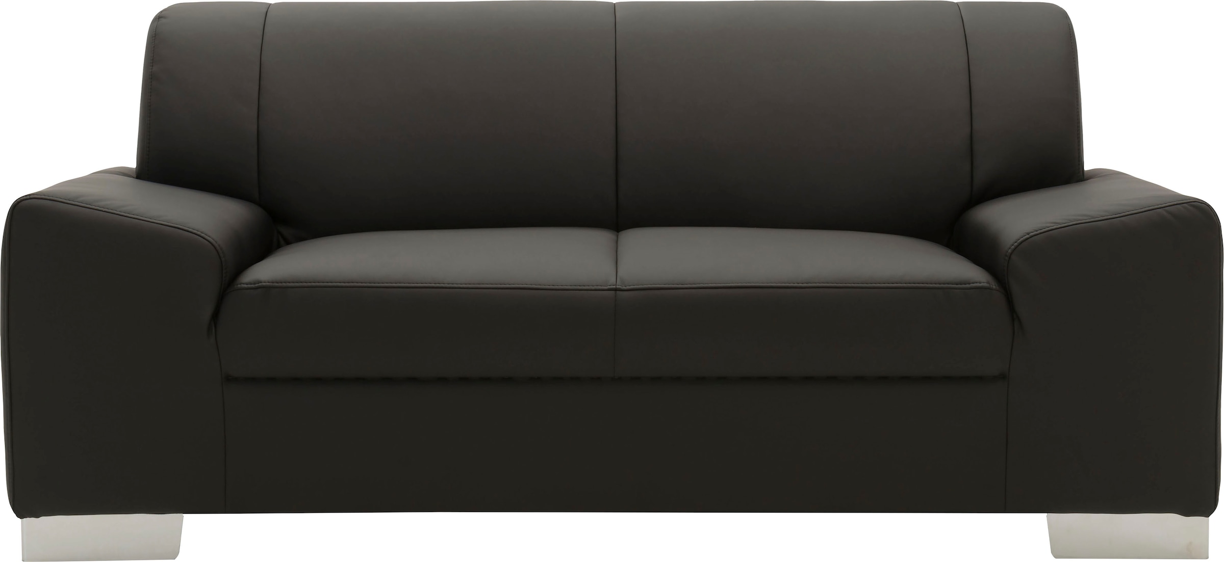 DOMO collection 2-Sitzer »Alisson kubische Formensprache mit abgerundeten Elementen, komfortabel«, fester Sitzkomfort