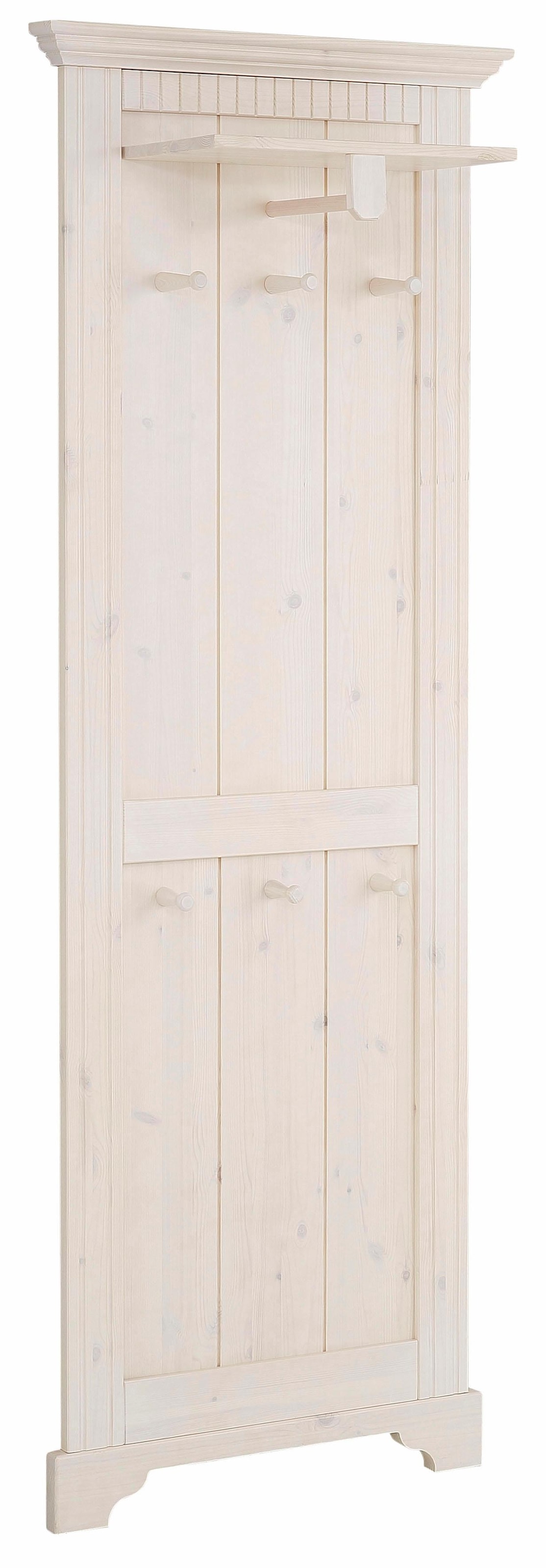 Home affaire Garderobenpaneel »Rustic«, aus massiver Kiefer, 64 cm breit  online shoppen | Jelmoli-Versand