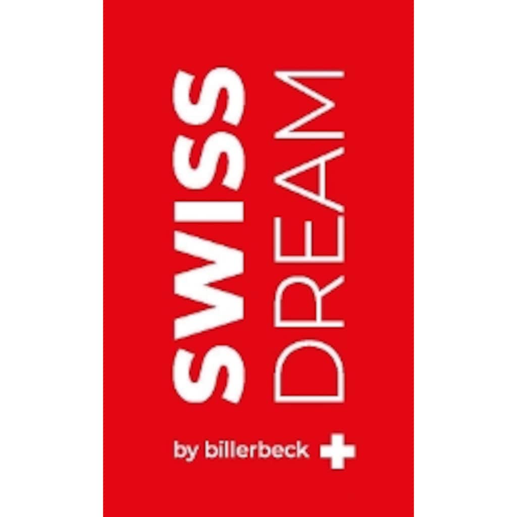 Swiss Dream by billerbeck 3-Kammer-Kopfkissen »Classic 90«, Füllung: Aussen: 90% Gänsedaunen, weiss, 10% Federchen Innen: 100% neue Gänsefederchen, weiss, Bezug: 100% Baumwolle, (1 St.)