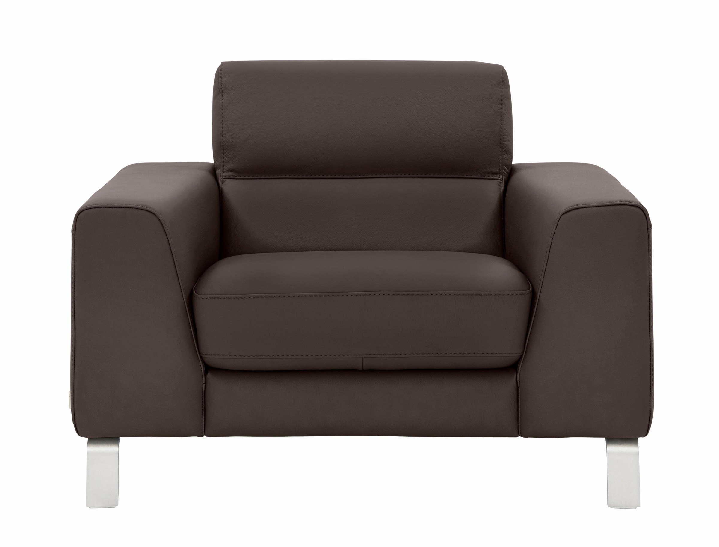 CALIA ITALIA Sessel »Simon Loungesessel, Designsessel, sehr bequem«, in zwei Lederqualitäten