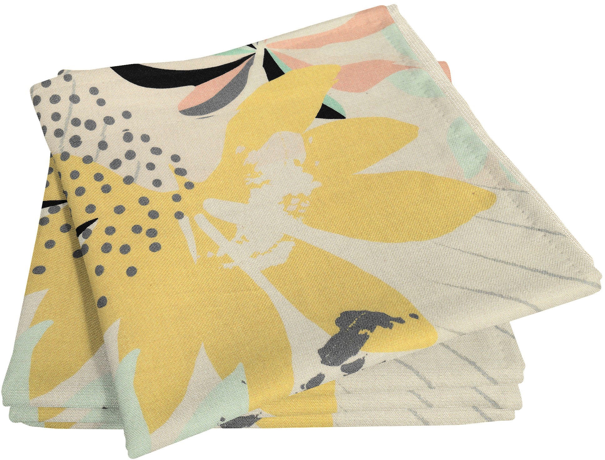 Adam Stoffserviette "Jungle" GOTS organic,zertifiziert durch CERES 0242Made in Germany